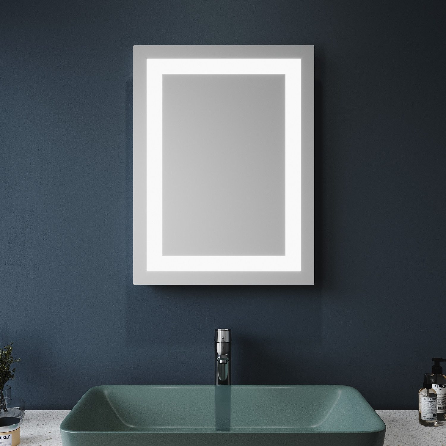 SONNI Badspiegel Badspiegel mit LED-Beleuchtung, Lichtspiegel günstig online kaufen