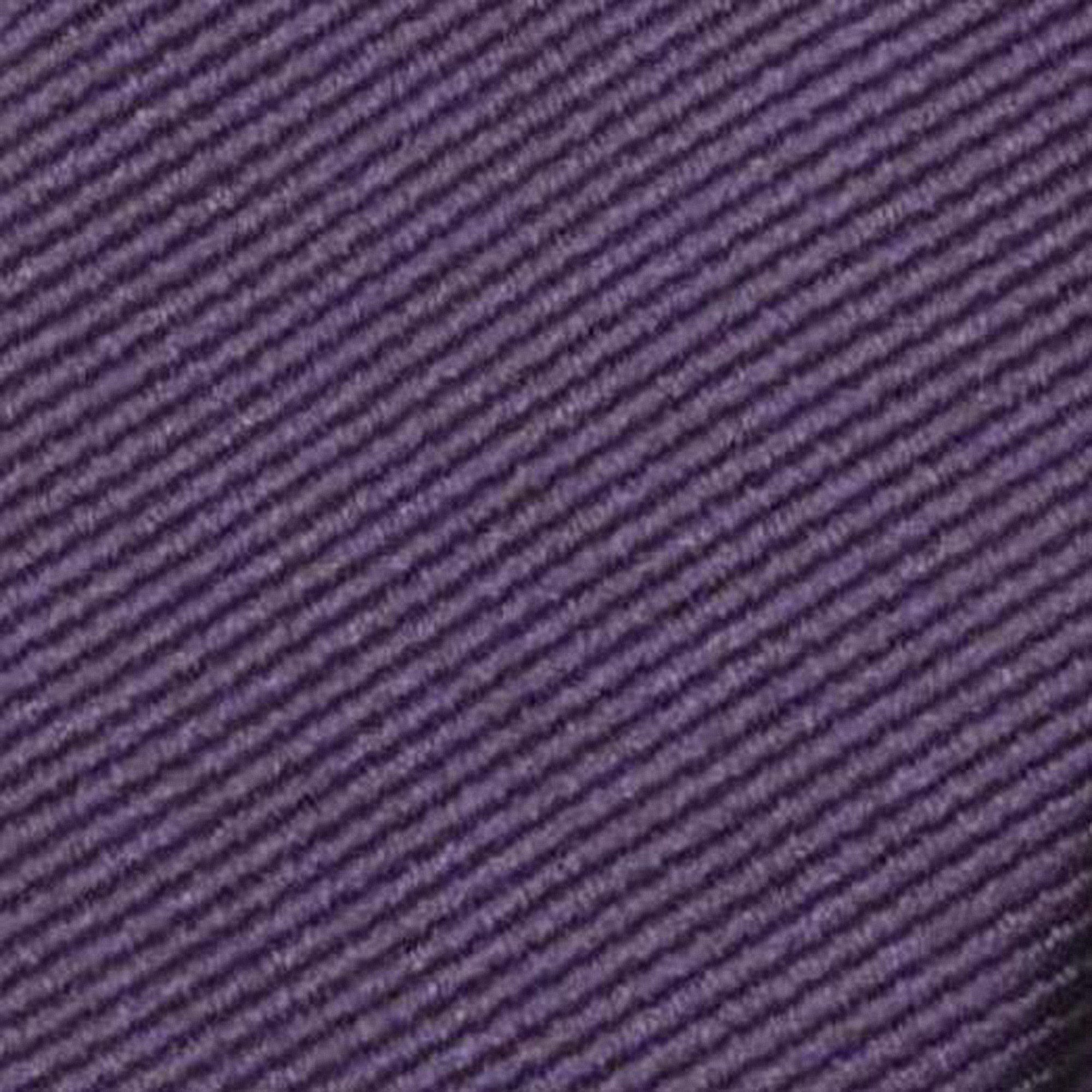 GASSANI Krawatte Schmale Männer Slim-Fit Rips Seide-Touch Blech-Spardose, Geschenk-Box Purpurviolett Aubergine In Geschenkverpackung) Herren-Krawatte Purple (set, Gestreifte Uni Business-Krawatte, Rippen Blau-Violett mit Männer-Schlips 2-St., Streifen, Mauve Lila Dose Feine