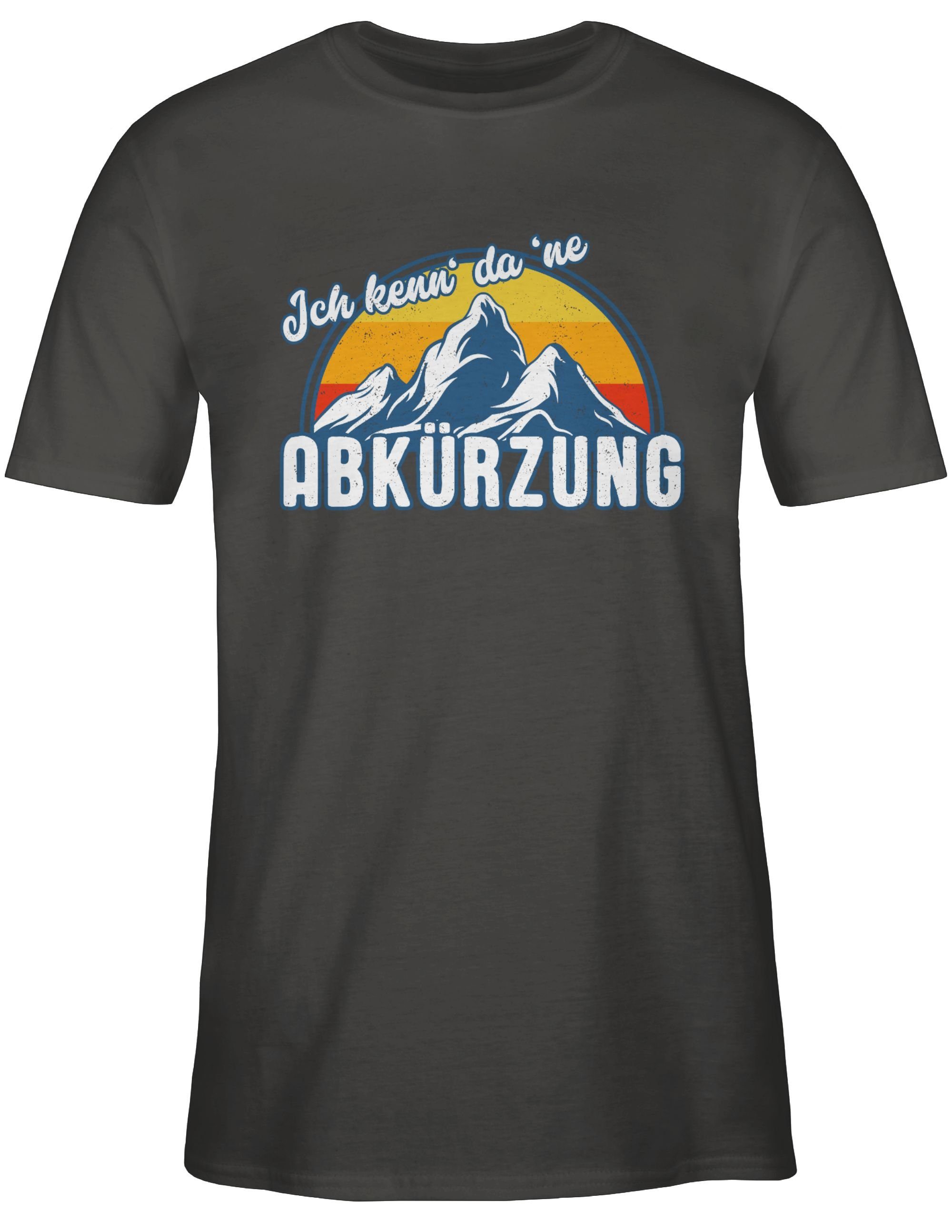 da Ich Dunkelgrau Zubehör kenn' Vintage Sport Shirtracer 'ne T-Shirt Retro Abkürzung 02