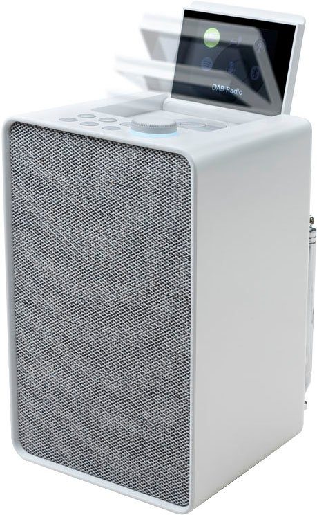 Pure Evoke Spot Digitalradio UKW W) (Digitalradio Internetradio, 20 (DAB) White RDS, (DAB), mit Cotton