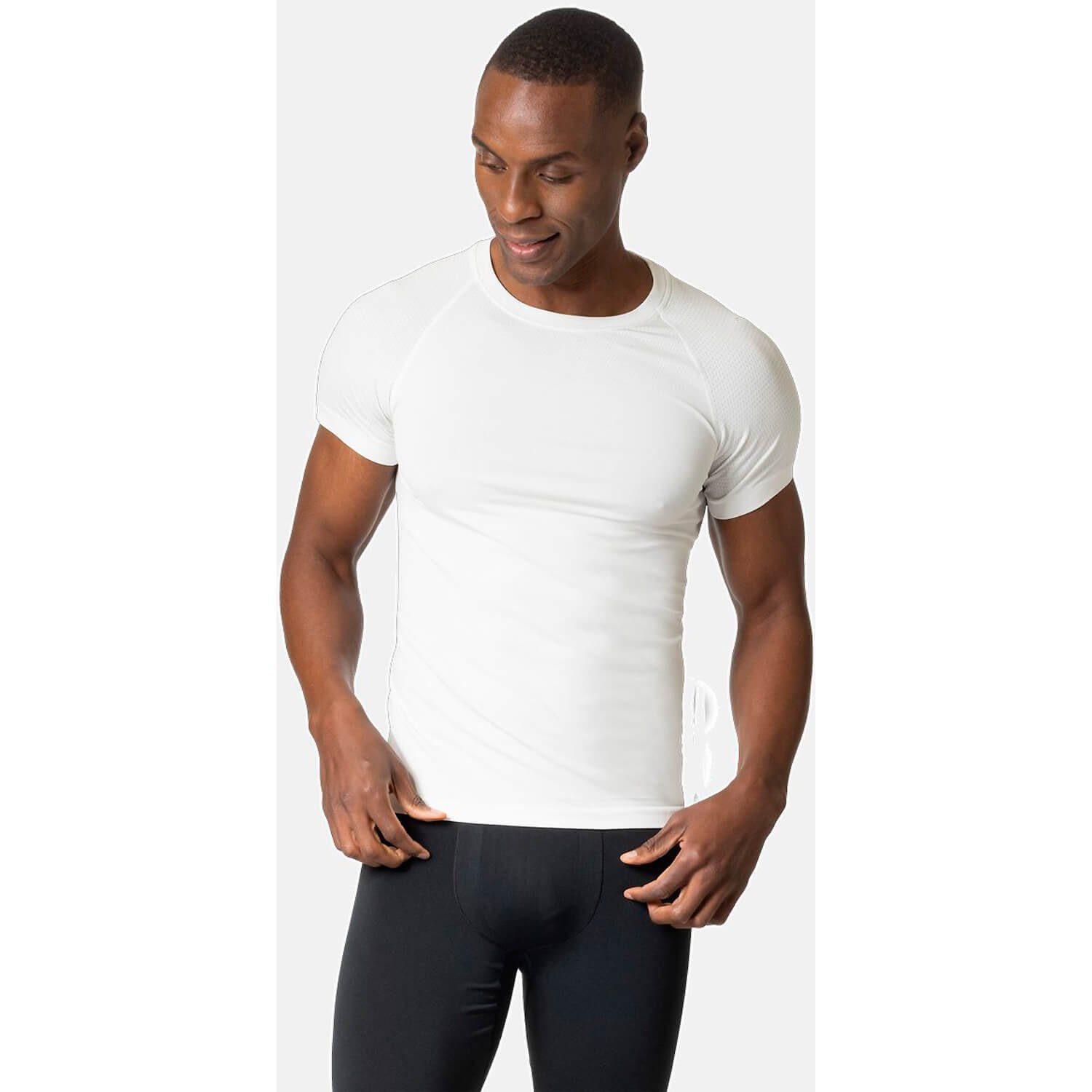 T-Shirt Eco Weiß Kurzarmshirt Performance Light Odlo