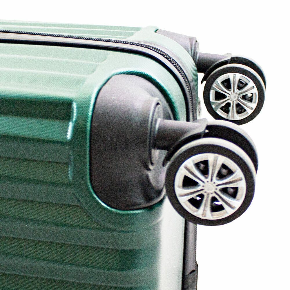 Barut Handgepäck-Trolley Barut Reisekoffer M Modell General Grün, 4 Rollen – Bild 5 von 5