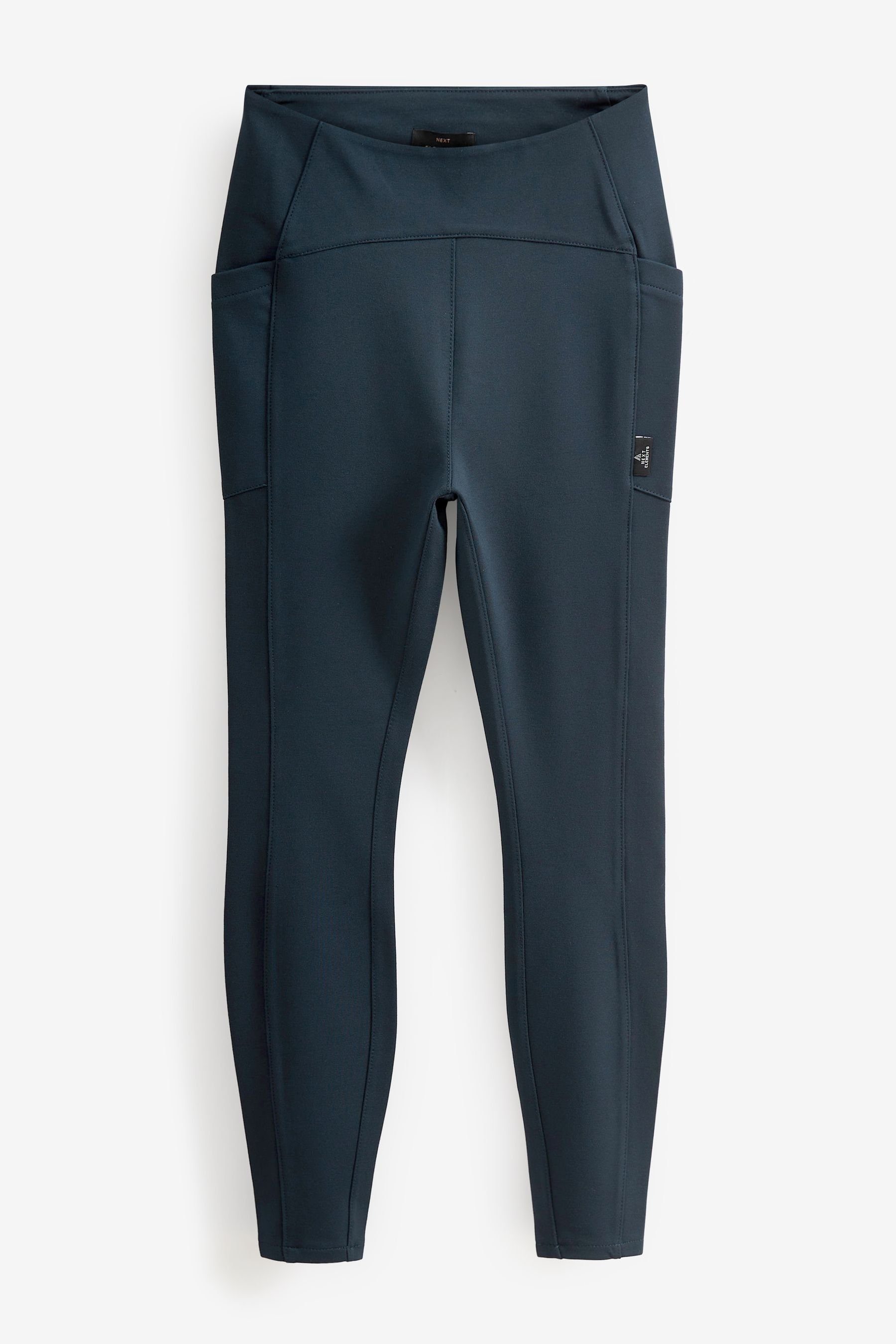 Navy (1-tlg) Fleece-Leggings Blue Next Leggings