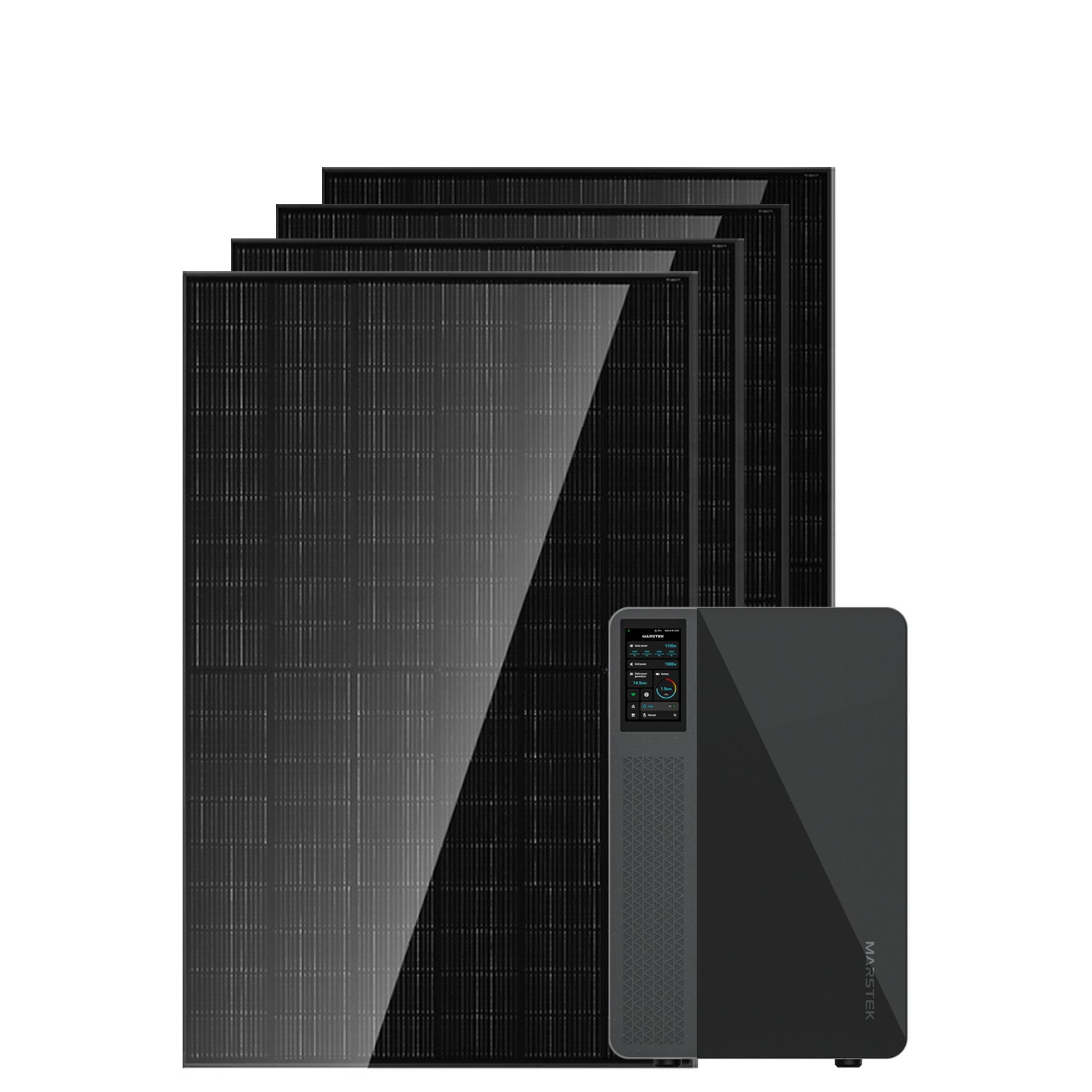 Thumbnail - Marstek Balkonkraftwerk Marstek JUPITER-C (2560Wh) ALL-IN-ONE Balkonkraftwerk mit Speicher, (4-St)