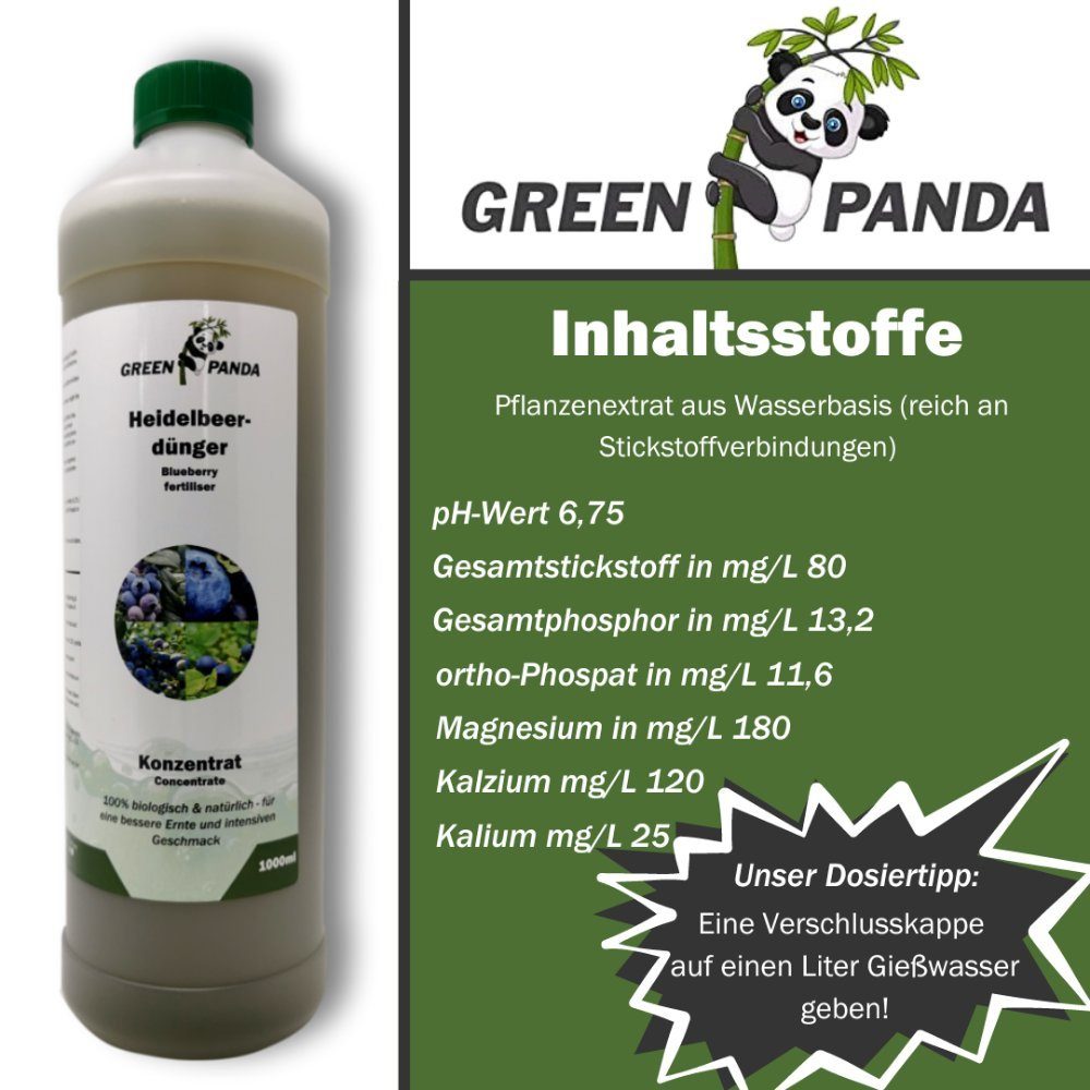 GreenPanda Beerendünger Heidelbeer- & Blaubeerdünger - günstig online kaufen