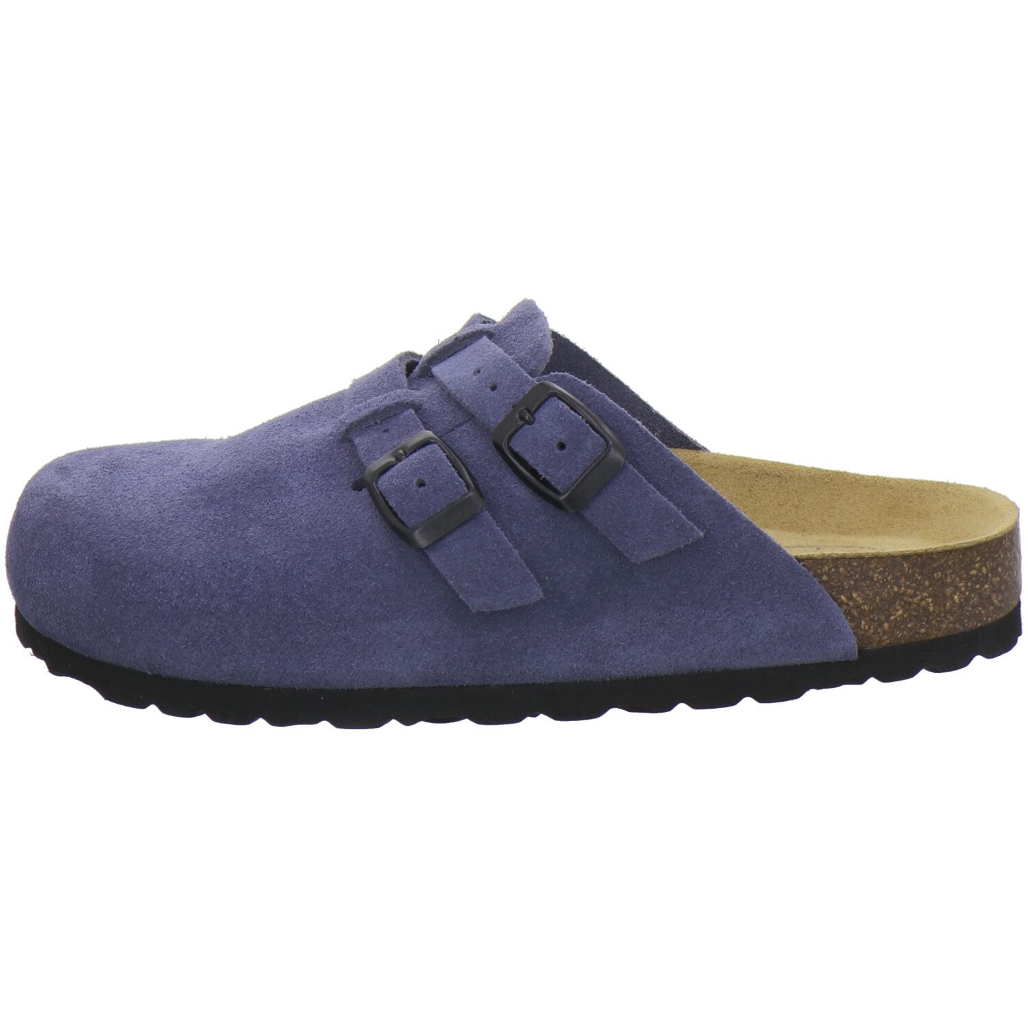 AFS-Schuhe 290253 Clogs Pantolette für Damen aus Leder mit Fußbett, Hausschuhe Made in Germany