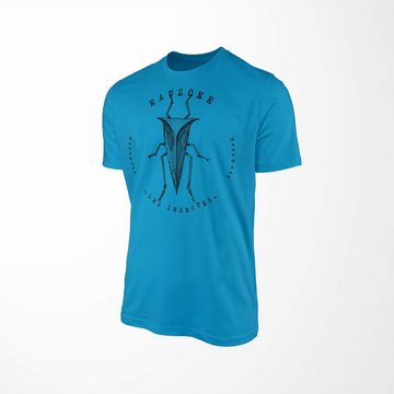 Sinus Art T-Shirt Hexapoda Herren T-Shirt Buffalo Tree Hopper