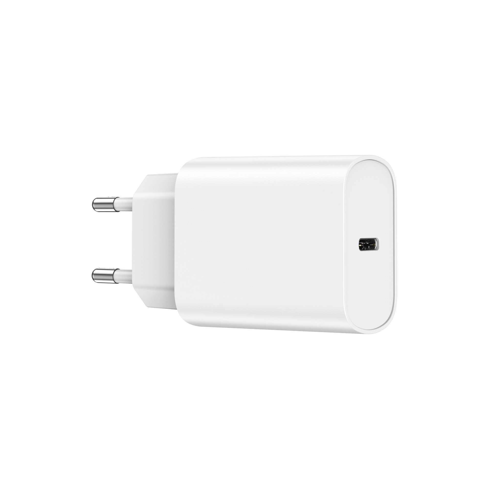 Wiwu Schnellader Wandladegerät Wi-U001 PD 20W 1x USB-C weiß ohne Kabel Schnelllade-Gerät