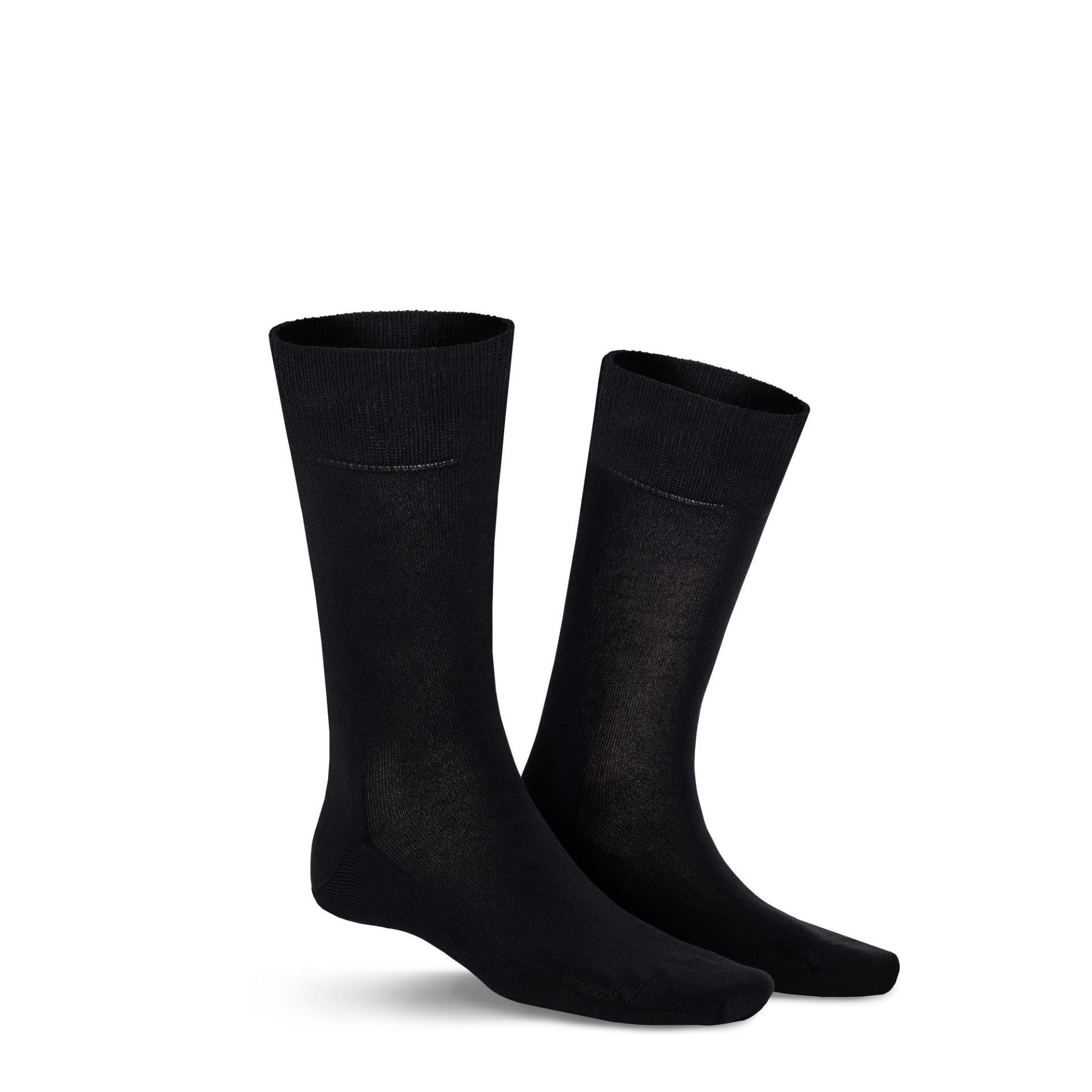 KUNERT Basicsocken LONGLIFE (1-Paar) Herren Socken mit langer Lebensdauer und hoher Farbbrillanz Black 0070