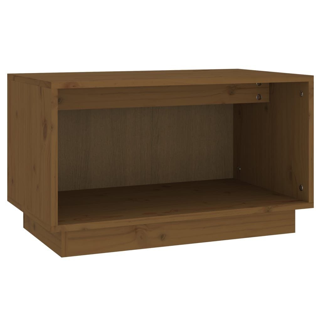 Kiefer TV-Schrank Massivholz cm furnicato Honigbraun 60x35x35