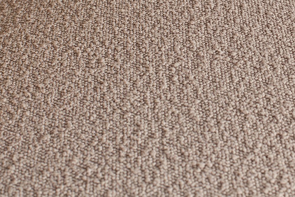 Statement Rechts Beige, Ecksofa - freistellbar Bouclé BePureHome Ecksofa