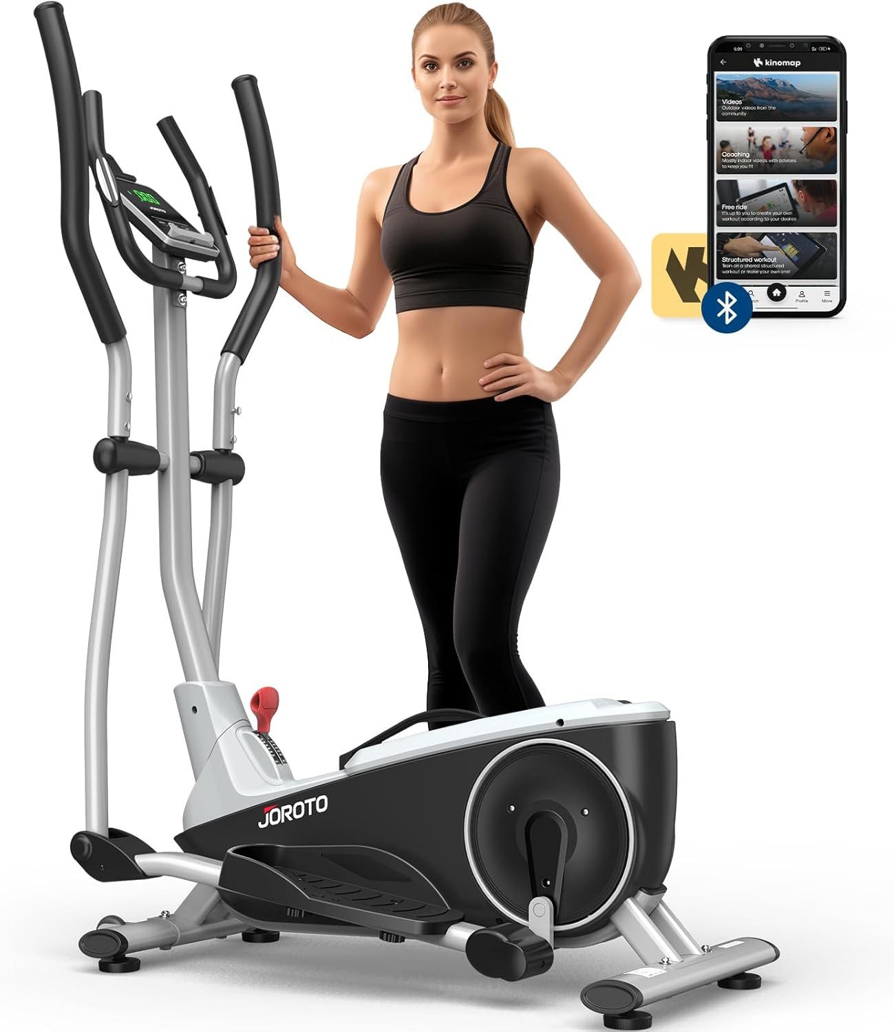 JOROTO Crosstrainer JE30 JOROTO Ellipsentrainer für zu Hause