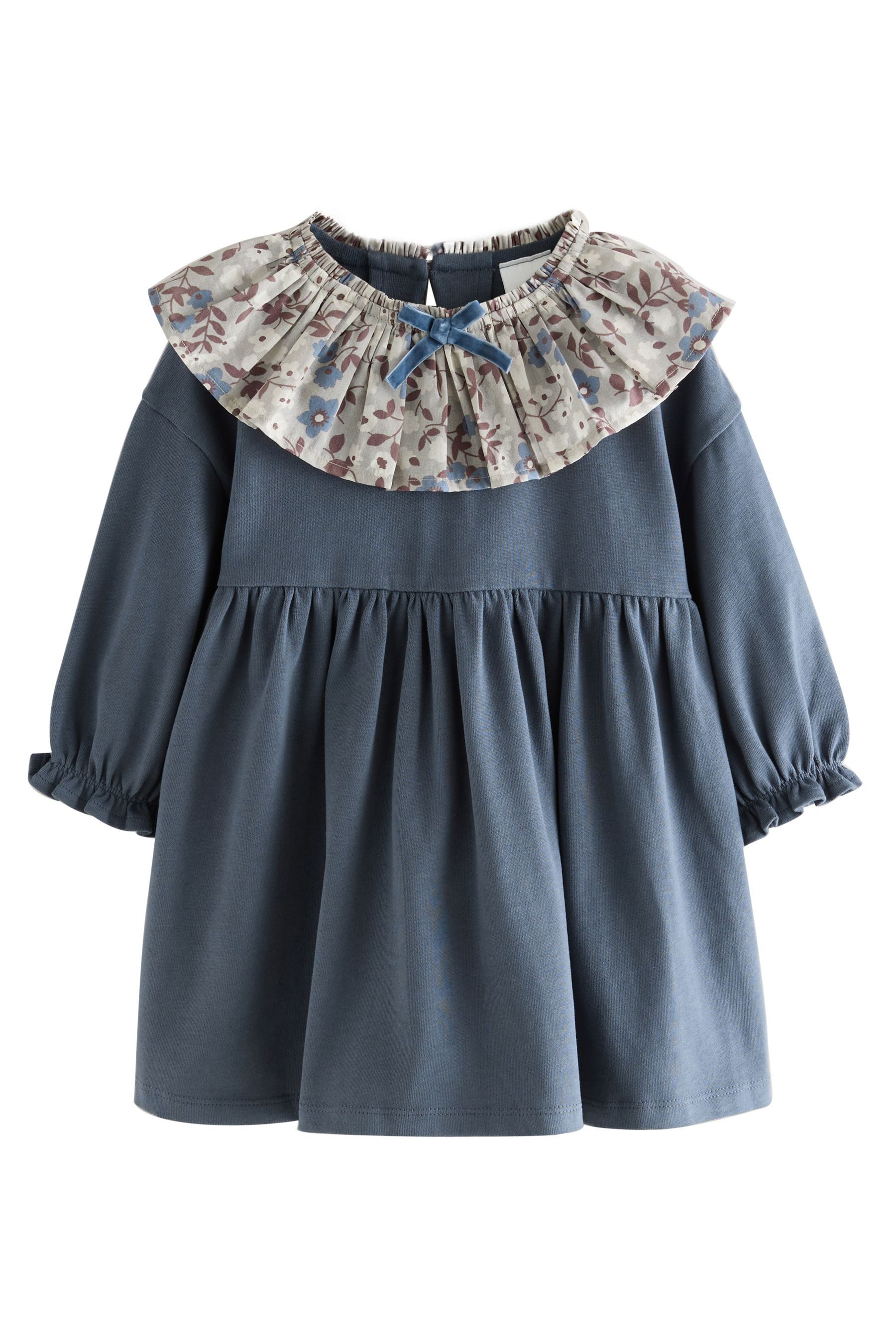 Next Blusenkleid Langarmkleid mit Kragen (1-tlg) günstig online kaufen