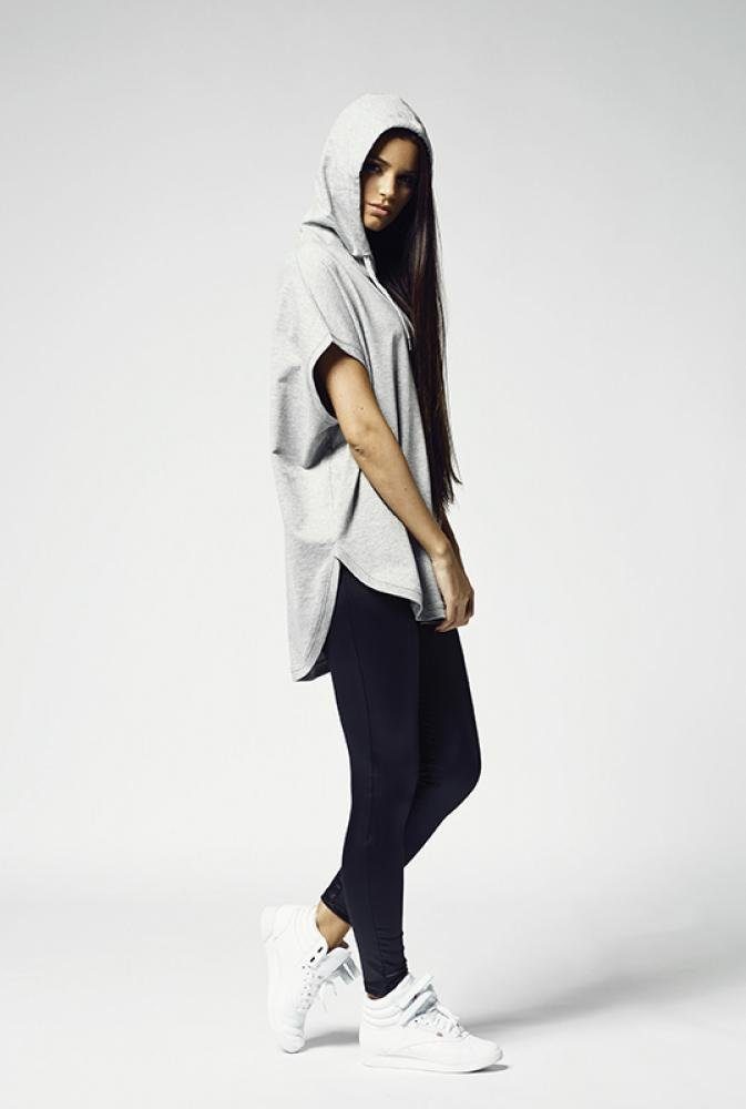 Kapuzenpullover Ladies Sleeveless Terry Hoody Kapuzenshirt Damen