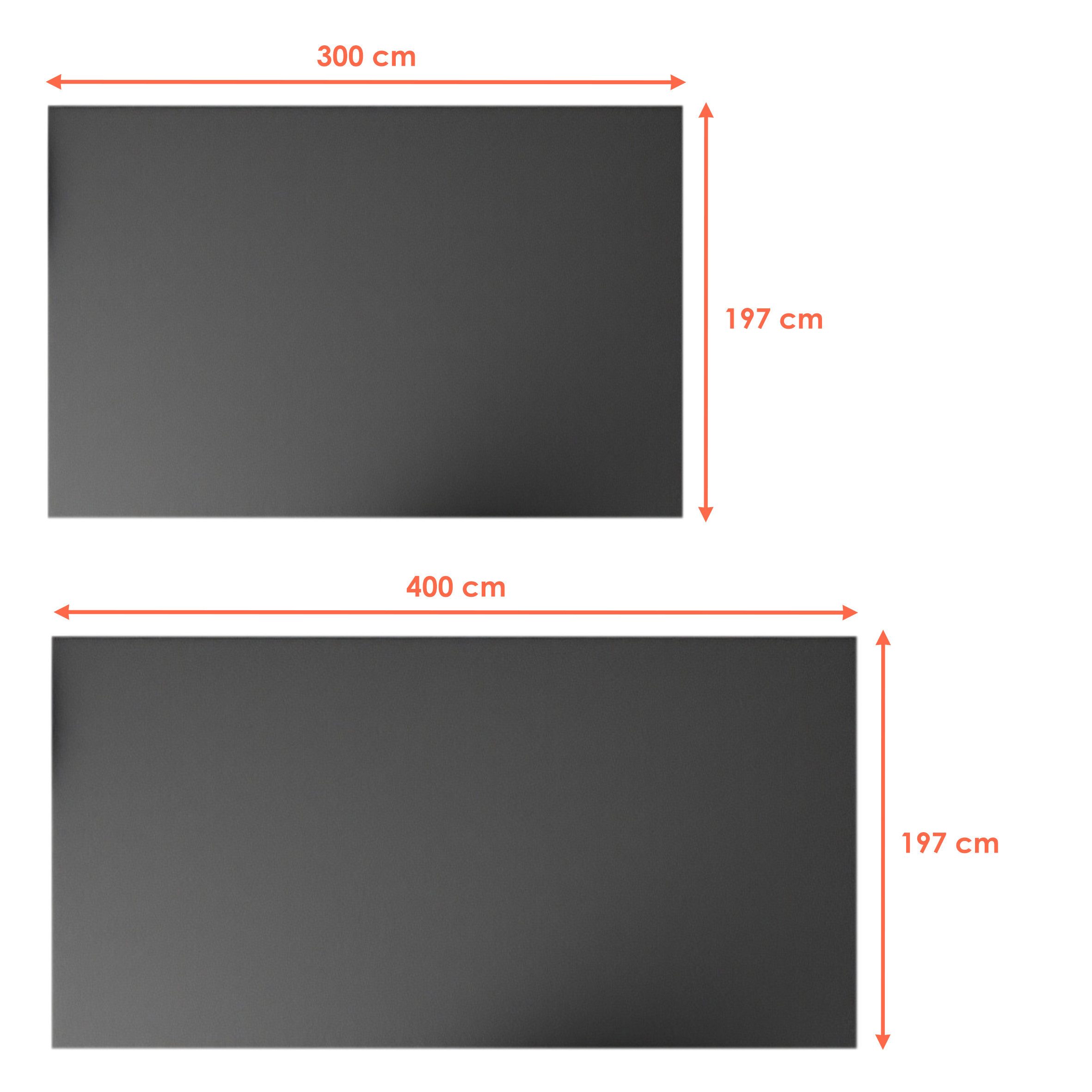 Thumbnail - Spetebo Pavillonseitenteil 2-teiliges Seitenwand Set für Pavillon anthrazit mit Reisverschluss, 400x197 cm, für Pavillon...