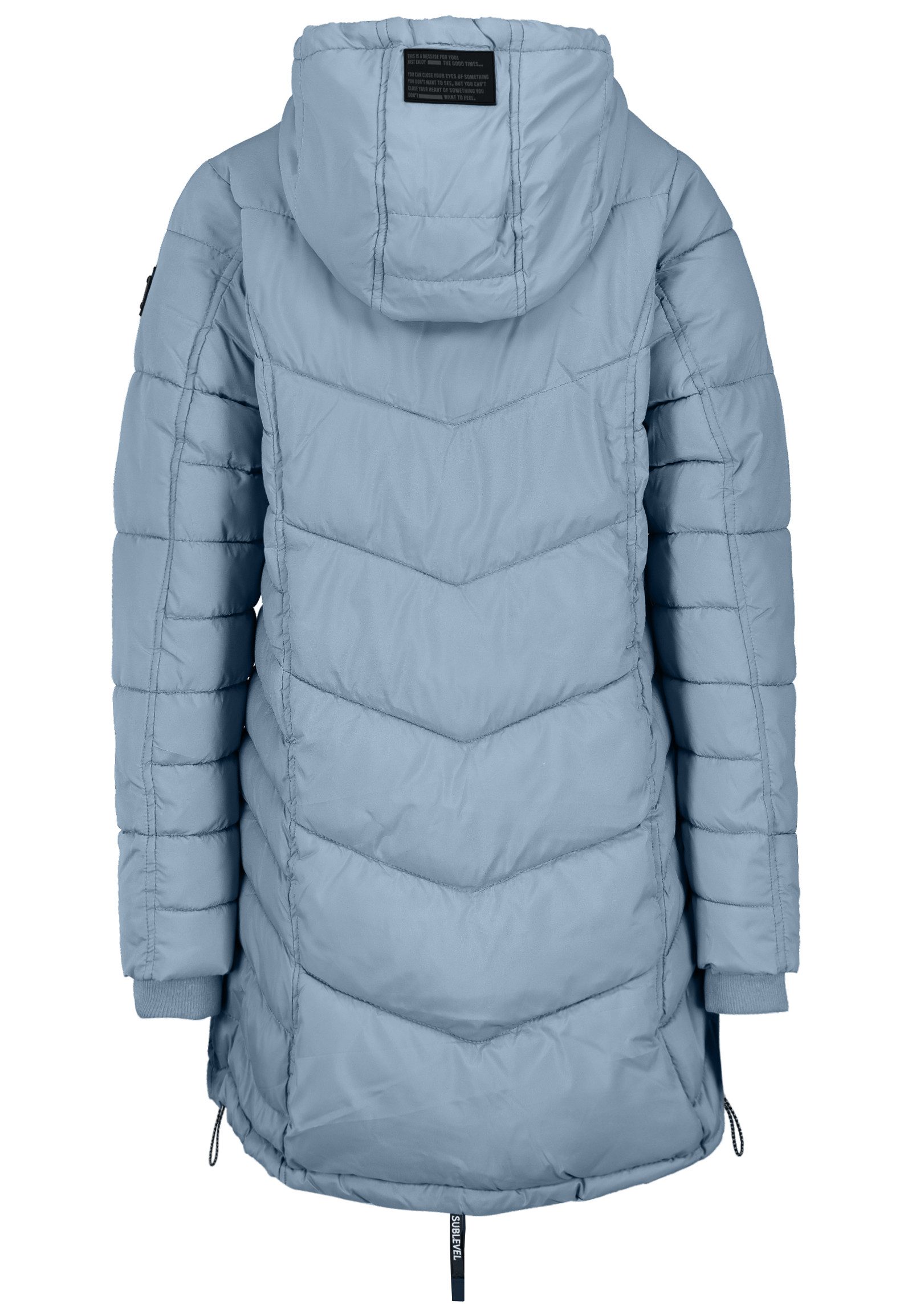 SUBLEVEL Wintermantel Steppmantel tailliert warm wattiert günstig online kaufen