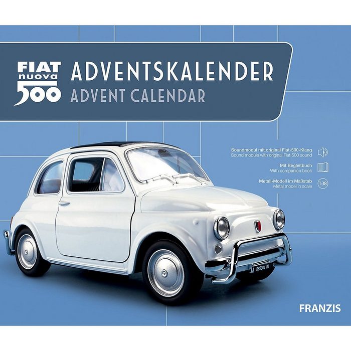 Franzis Adventskalender Adventskalender Fiat 500