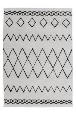 Teppich Agadir 310, Kayoom, rechteckig, Höhe: 23 mm, trendiger Ethno-Style, wie handgemalt wirkende Muster, mit Fransen