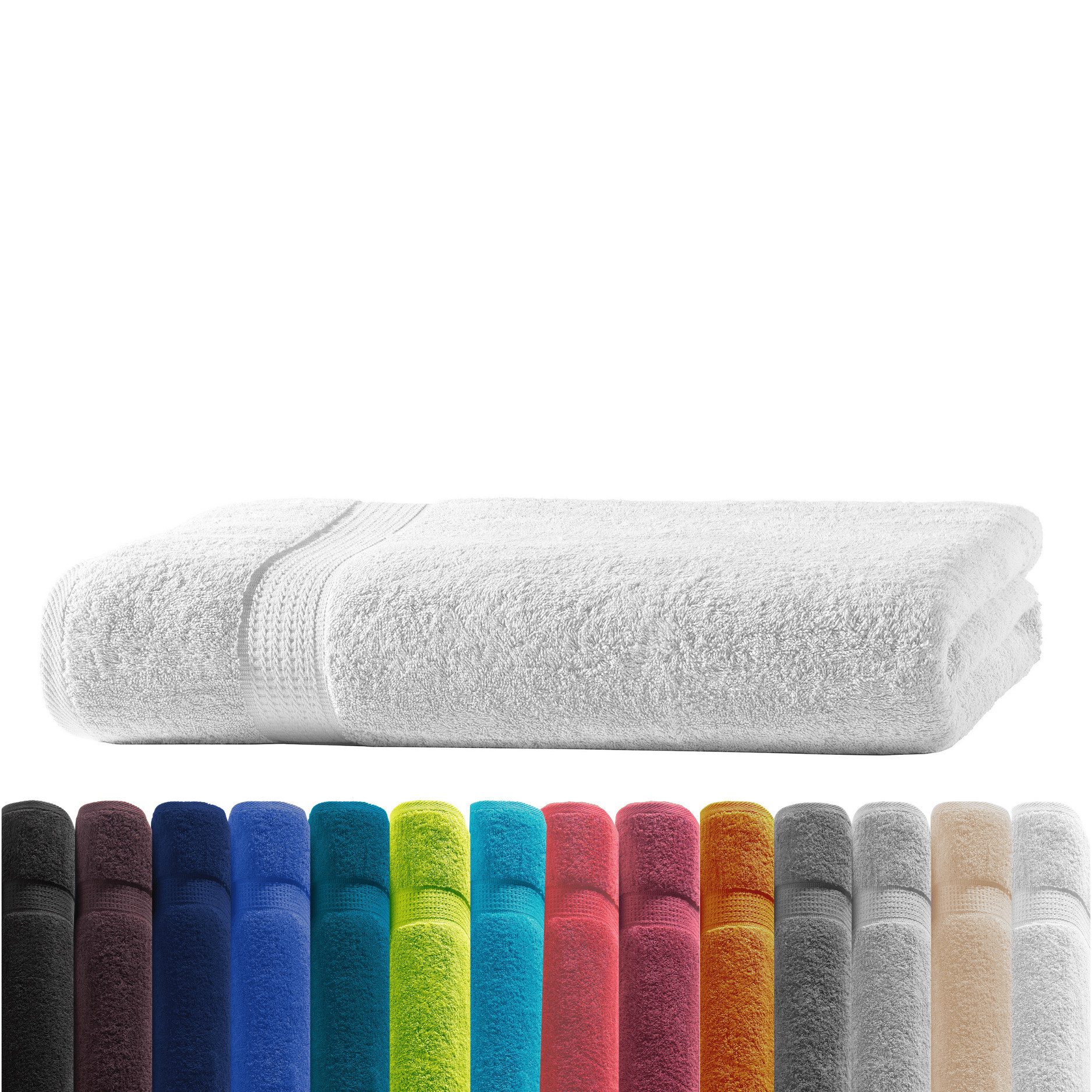 Zestri Handtücher COMFORT Handtücherset aus Baumwolle, saugstark weich, Frottee, Duschtuch 1er-Set, Duschtuch Saunahandtuch Gästehandtücher Badetuch Handtücher Set