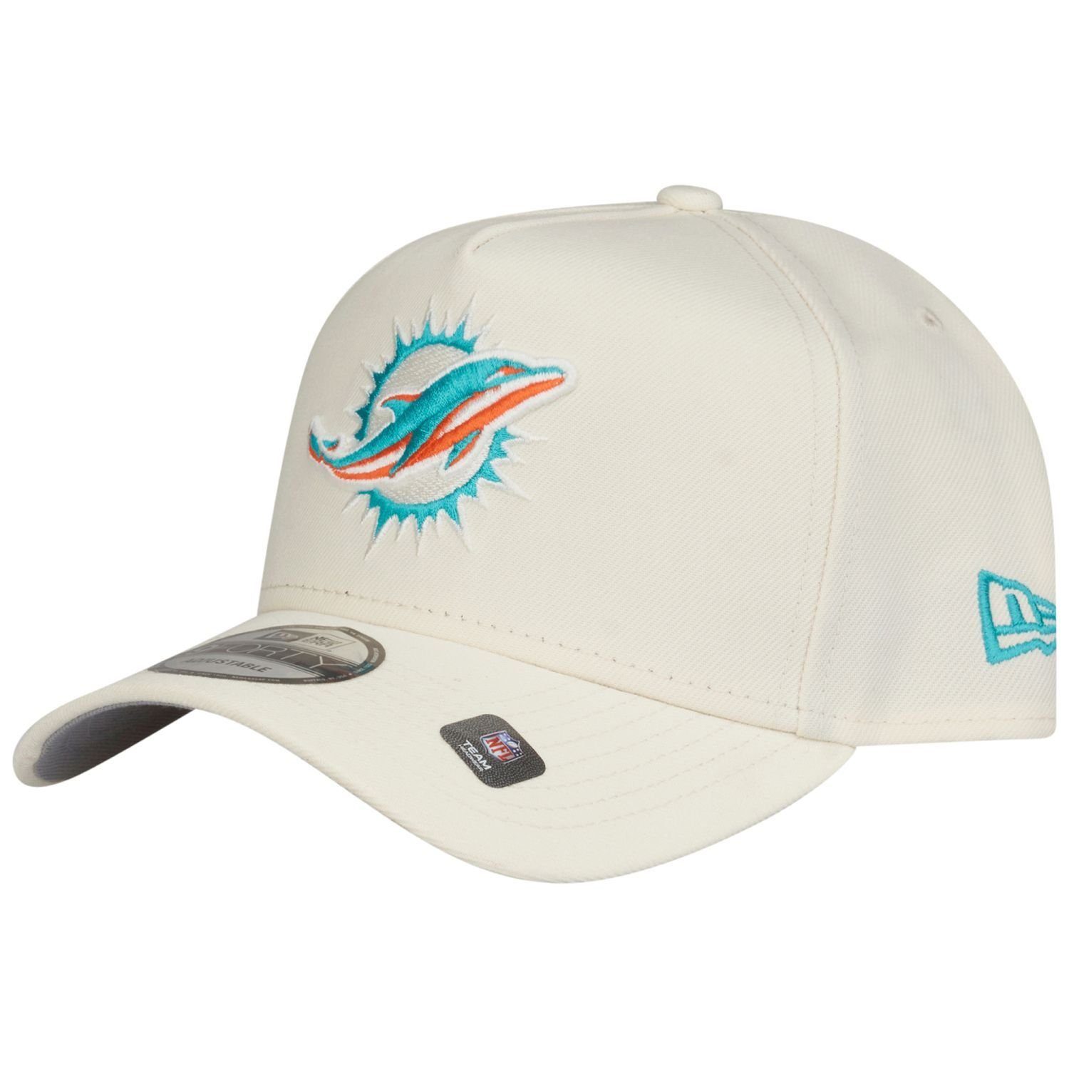 Dolphins Cap Trucker New 9Forty white NFL chrome Miami Trucker AFrame Era TEAMS