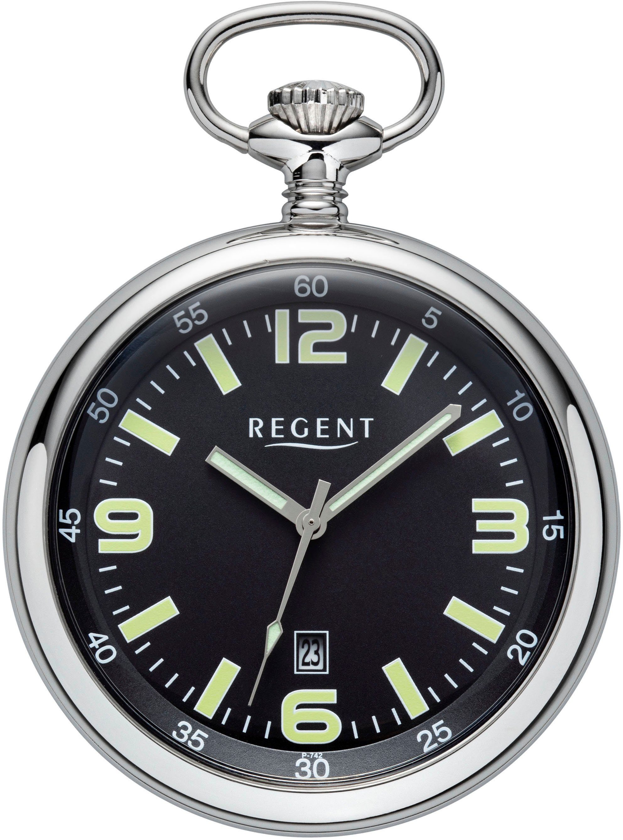 Regent Taschenuhr P742-19554246, (Set, 2...