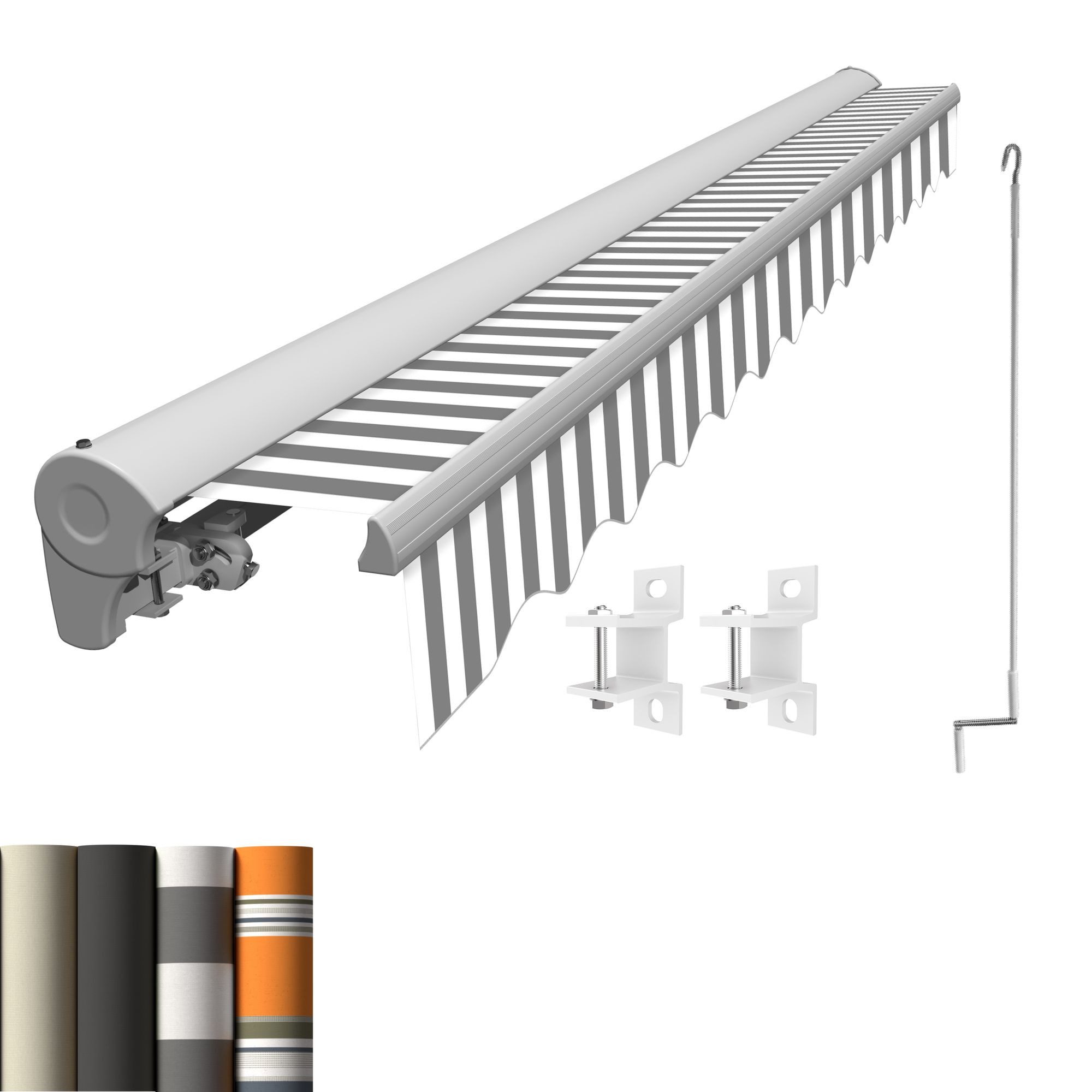 Eclipse Kassettenmarkise Größe: 3,95 x 3,00 Meter Kassettenmarkise Eclipse Standard manuell 4x3m
