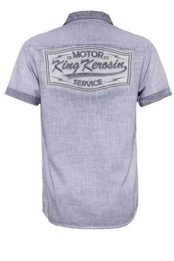 KingKerosin Kurzarmhemd Motor Service im Workwear-Style