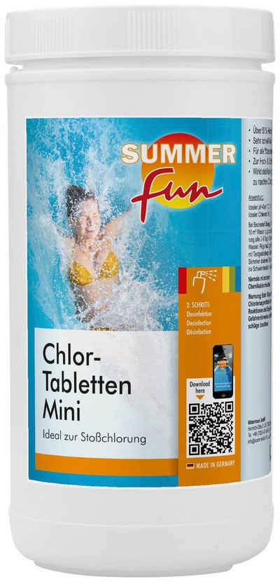 SUMMER FUN Chlortabletten »Chlor-Mini-Tabletten«, 1,2 kg