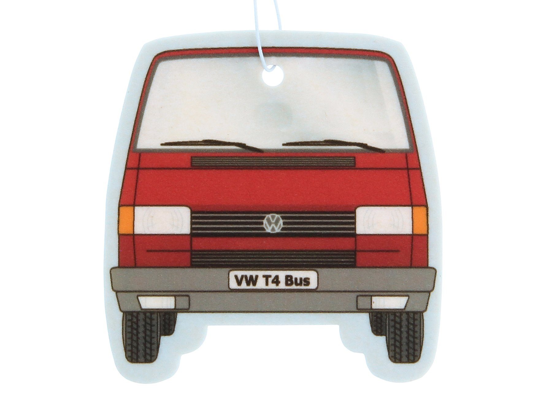 Volkswagen VW Bus Collection im Duftbaum Vanille Auto (1-St), BRISA Raumduft Geruch fürs Lufterfrischer Design, T4 Vanilla/Rot by