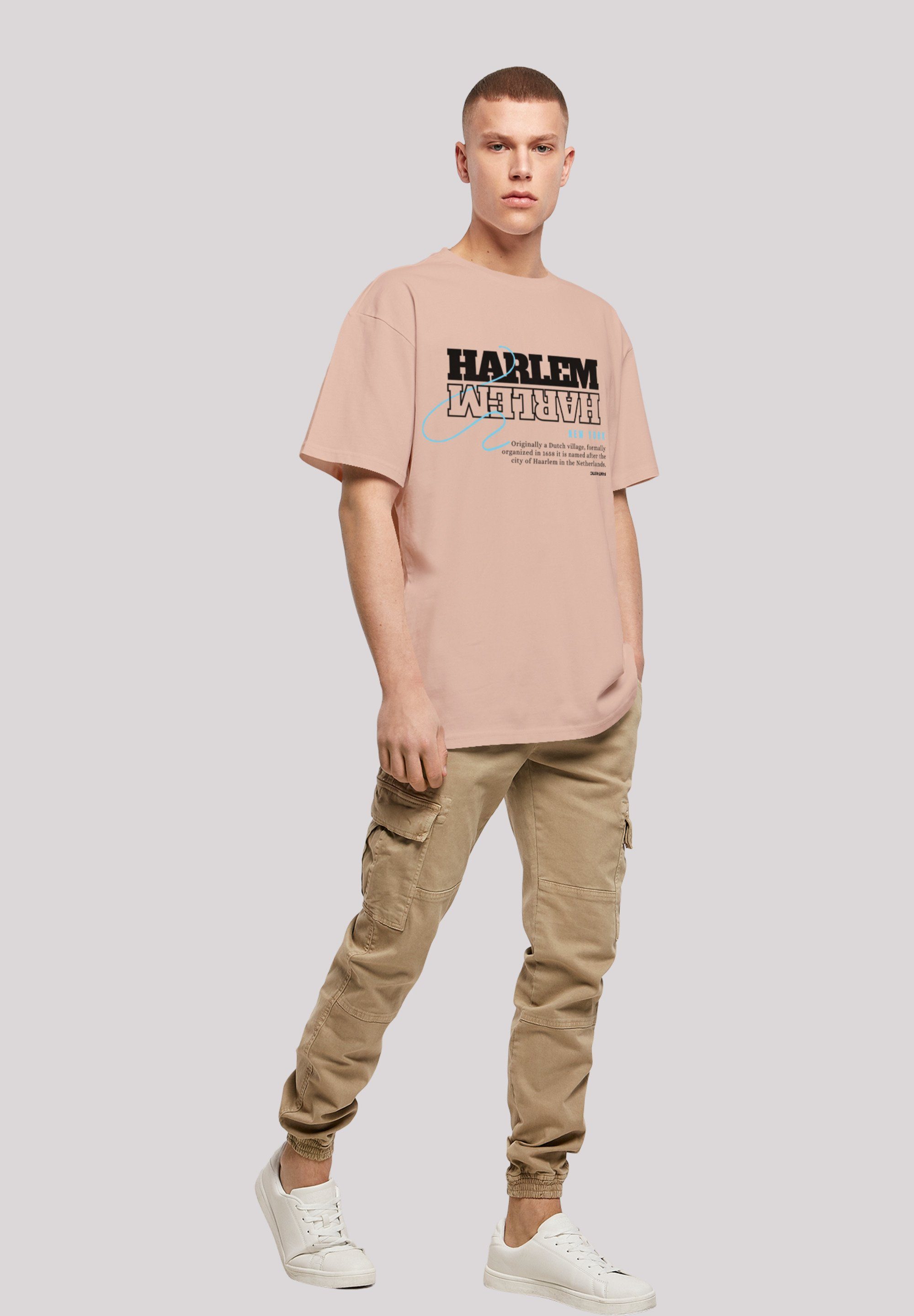 OVERSIZE F4NT4STIC TEE Print T-Shirt amber Harlem