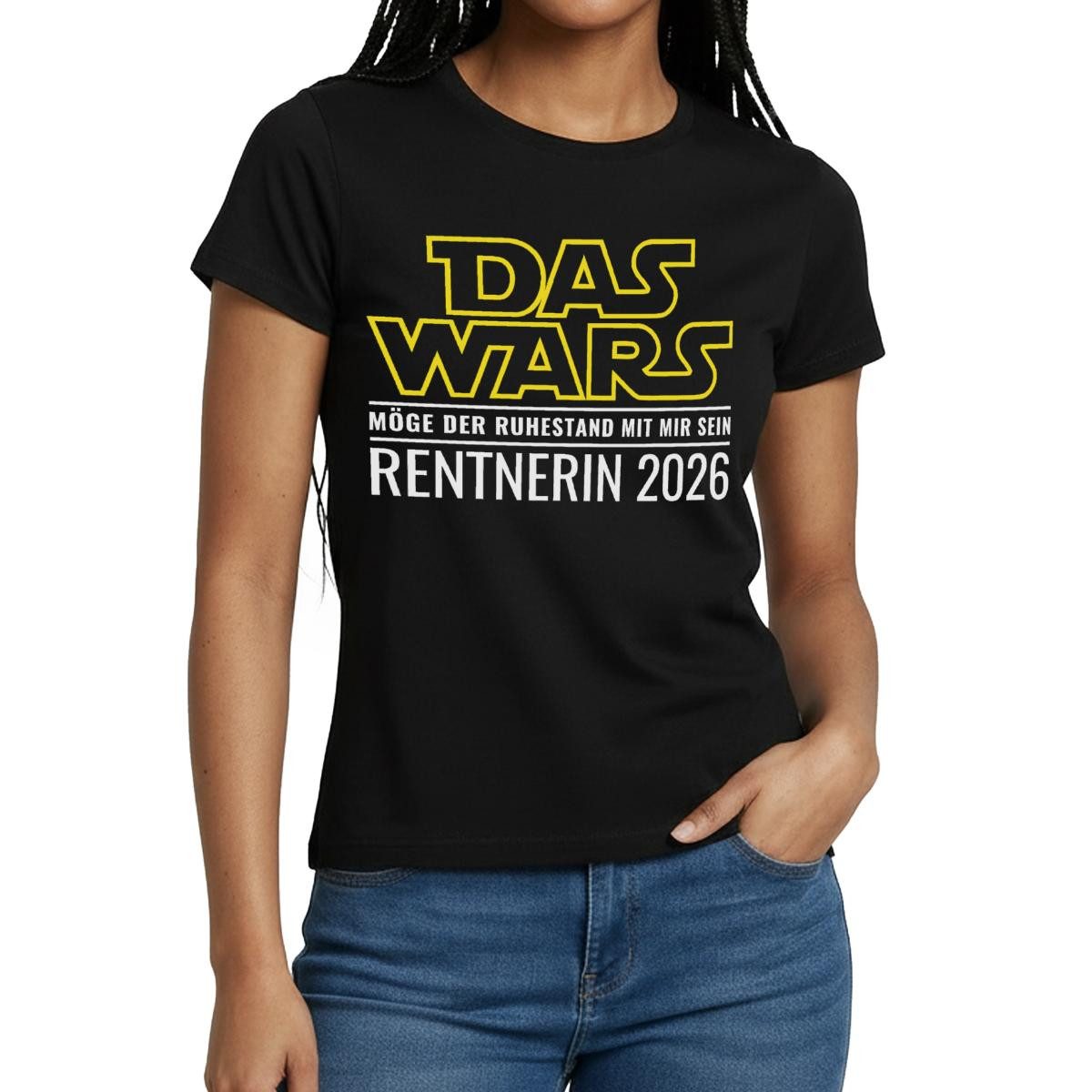 T-Shirt Das Wars 2026 Ruhestand, Rentnerin Frauen T-Shirt