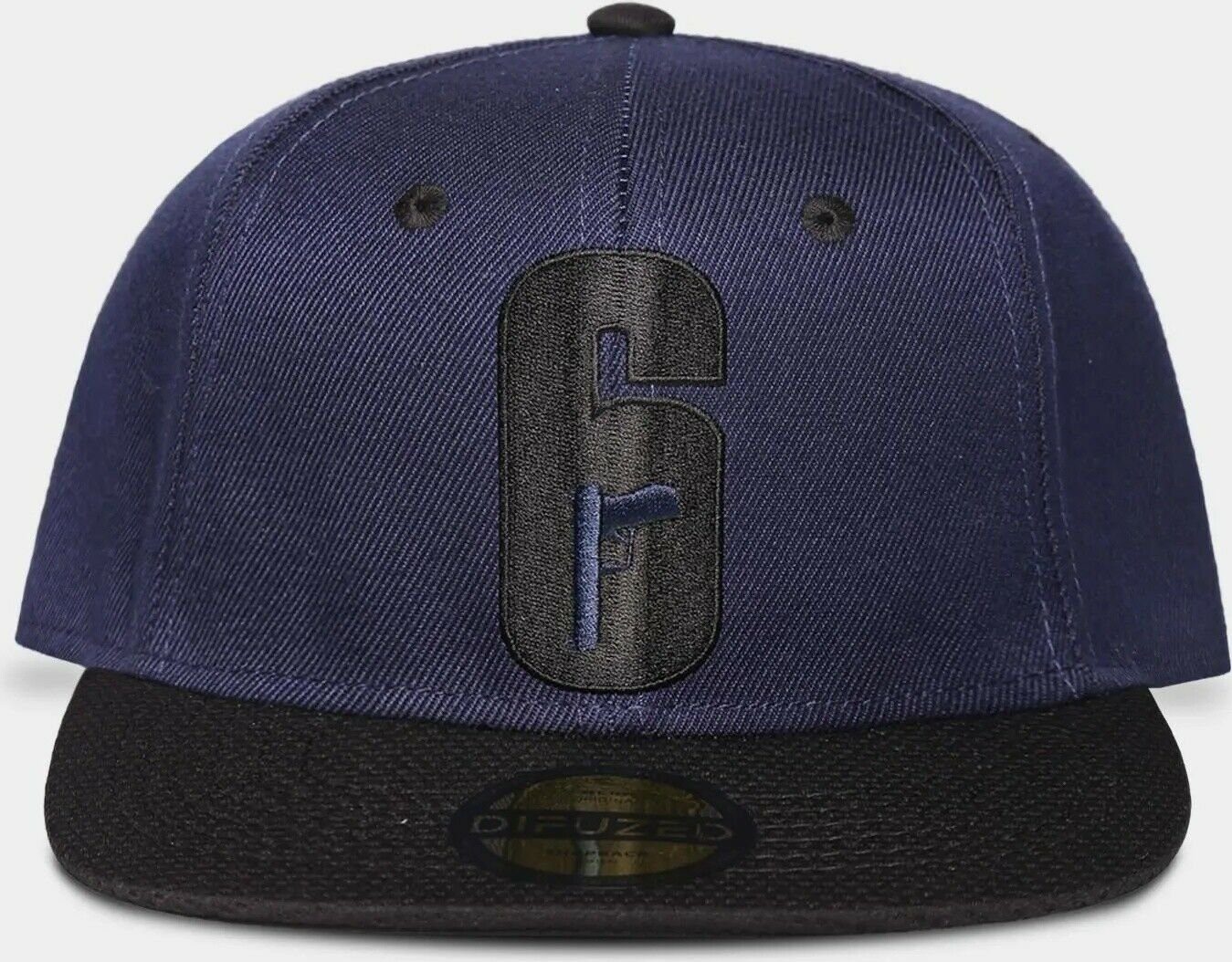 6 Siege Baseball Cap 6-Siege - Logo - Men's Snapback Cap Blue Neu Top