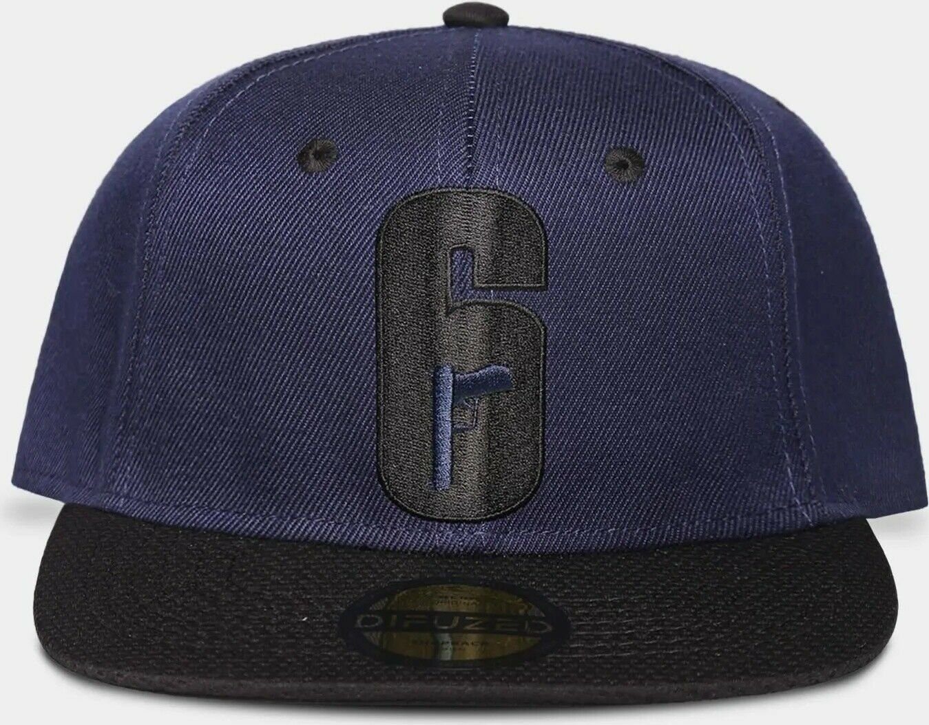Baseball Cap 6-Siege - Logo - Men's Snapback Cap Blue Neu Top