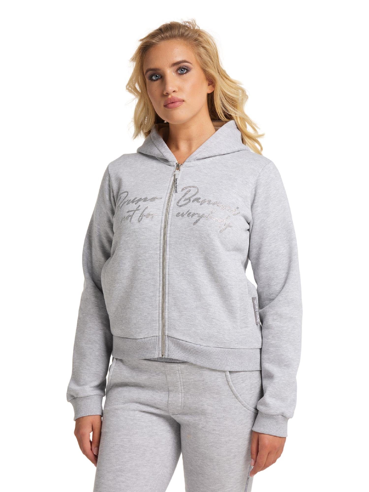 Grau / Bruno Melange BARNES Sweatjacke Banani