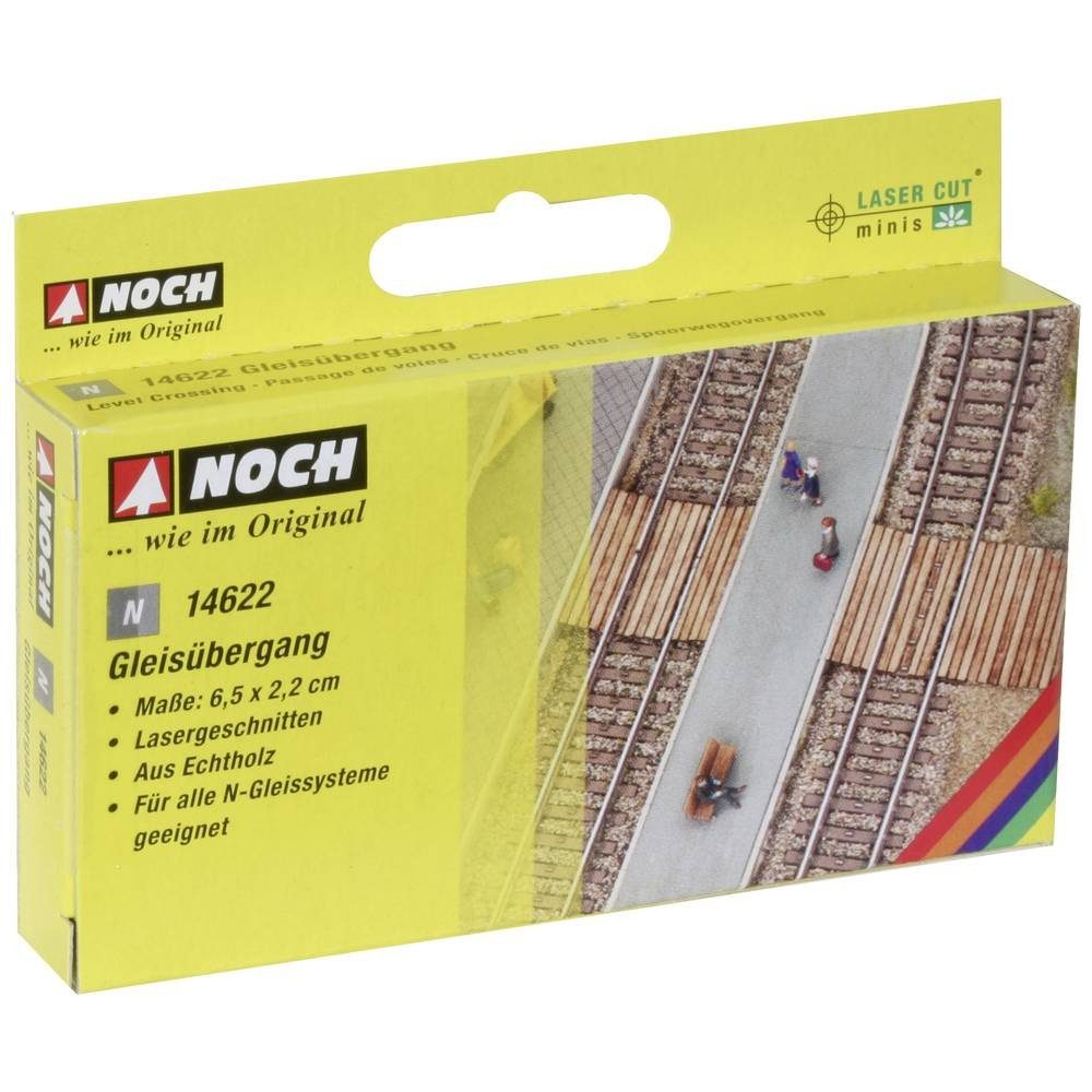 Modelleisenbahn-Set N Laser-Cut minis Gleisübergang