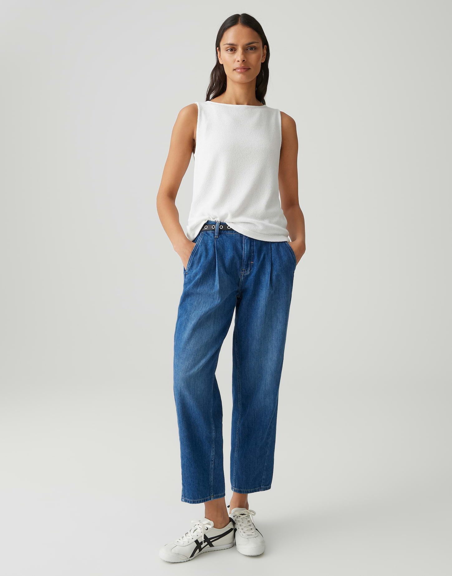 OPUS Shirttop ILONKA Loose in edler Strickoptik