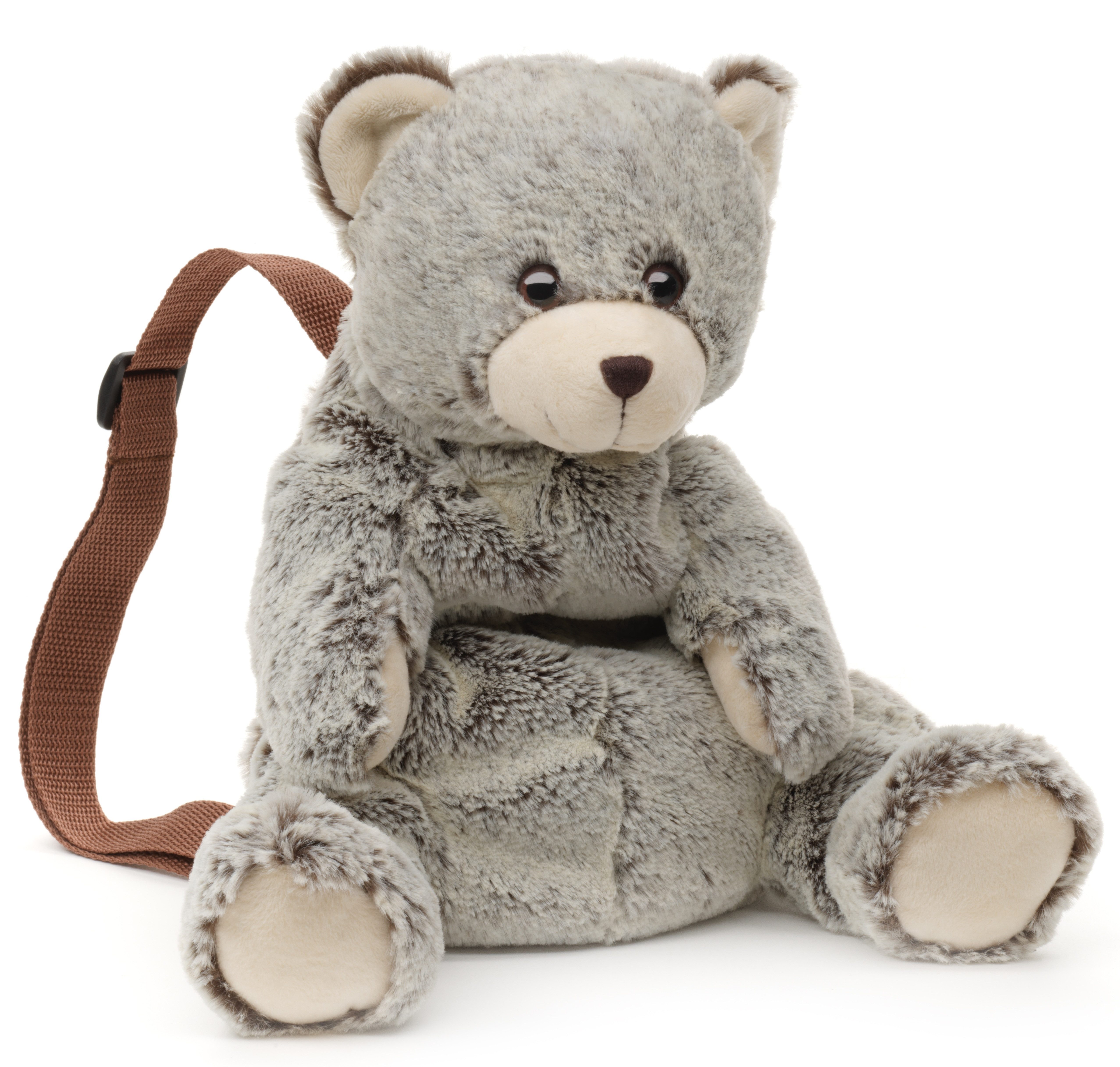 Uni-Toys Kuscheltier Rucksack aus Plüsch - Verschiedene Modelle - Für Kinder - Plüschtier, zu 100 % recyceltes Füllmaterial