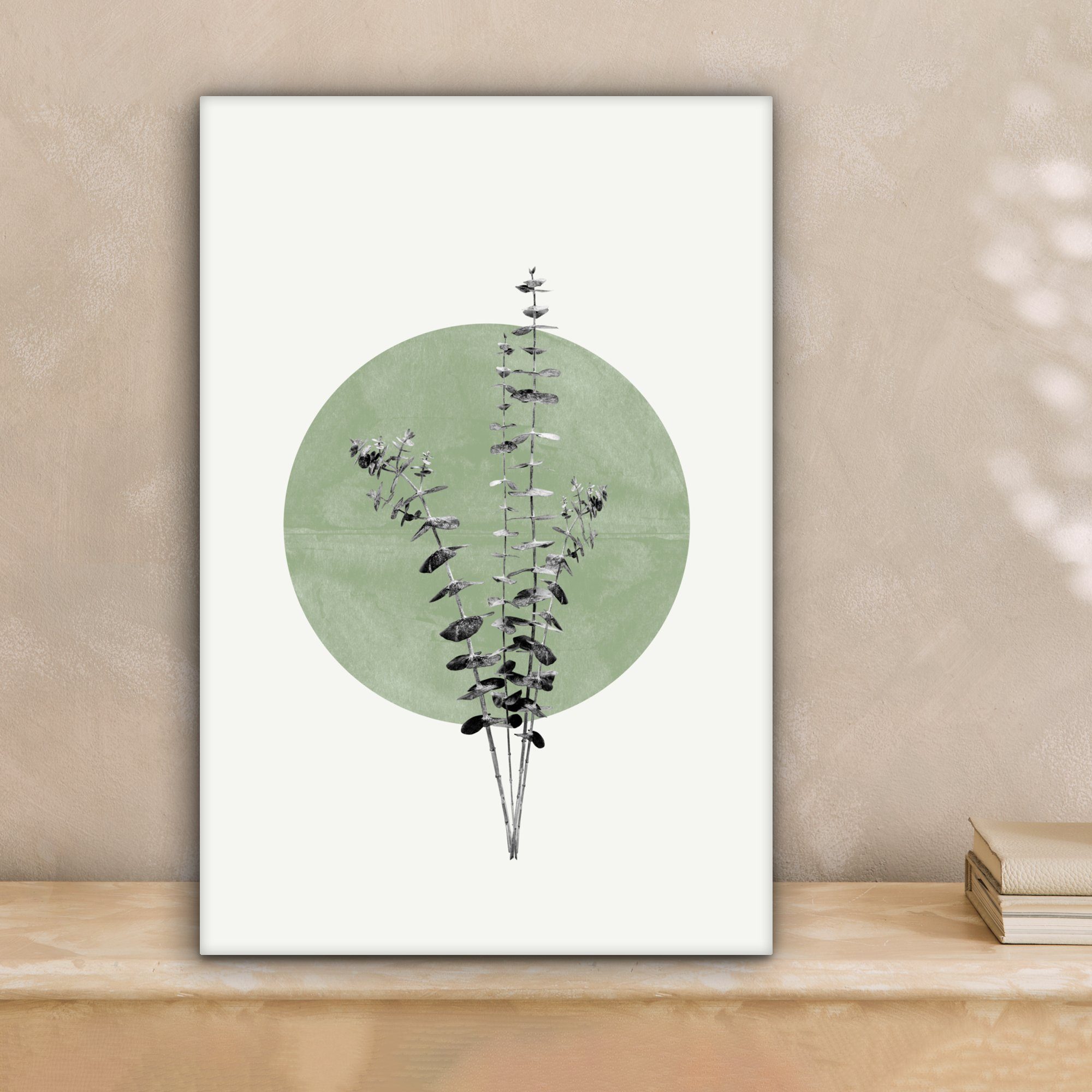 OneMillionCanvasses® Leinwandbild Grün - Pflanzen - Natur - Abstrakt, Fotod günstig online kaufen