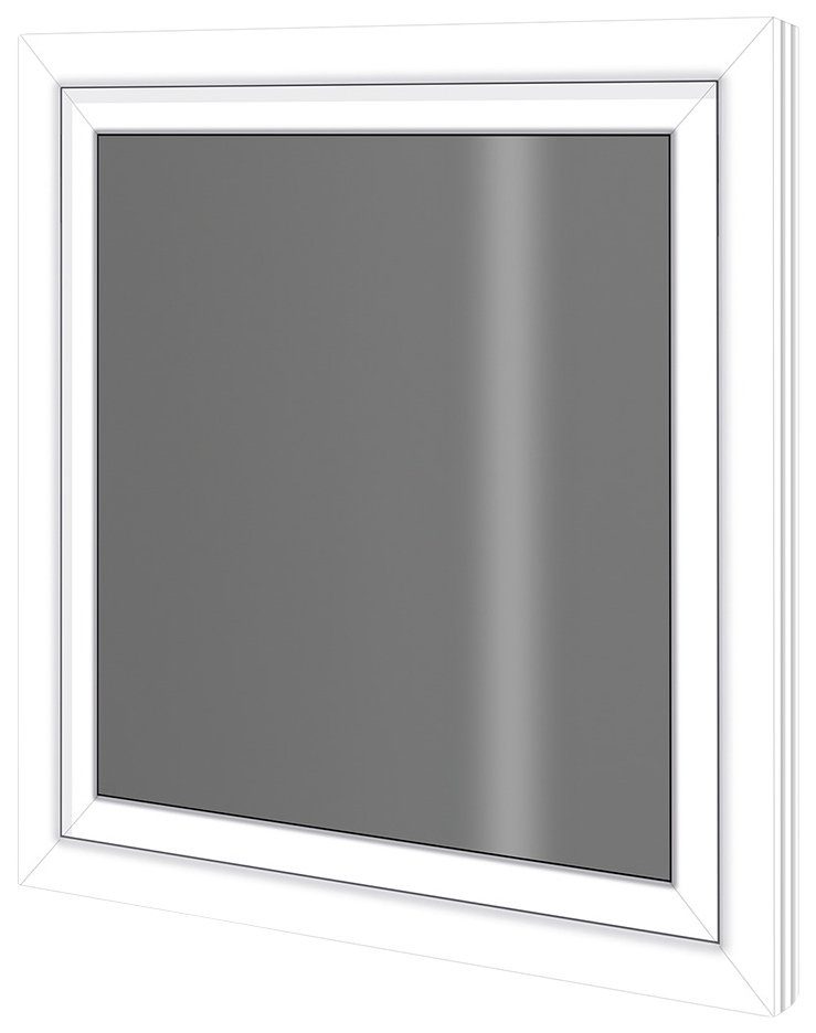 Fenster Kunststofffenster, Türen cm, RORO Griff ohne & BxH: 100x100