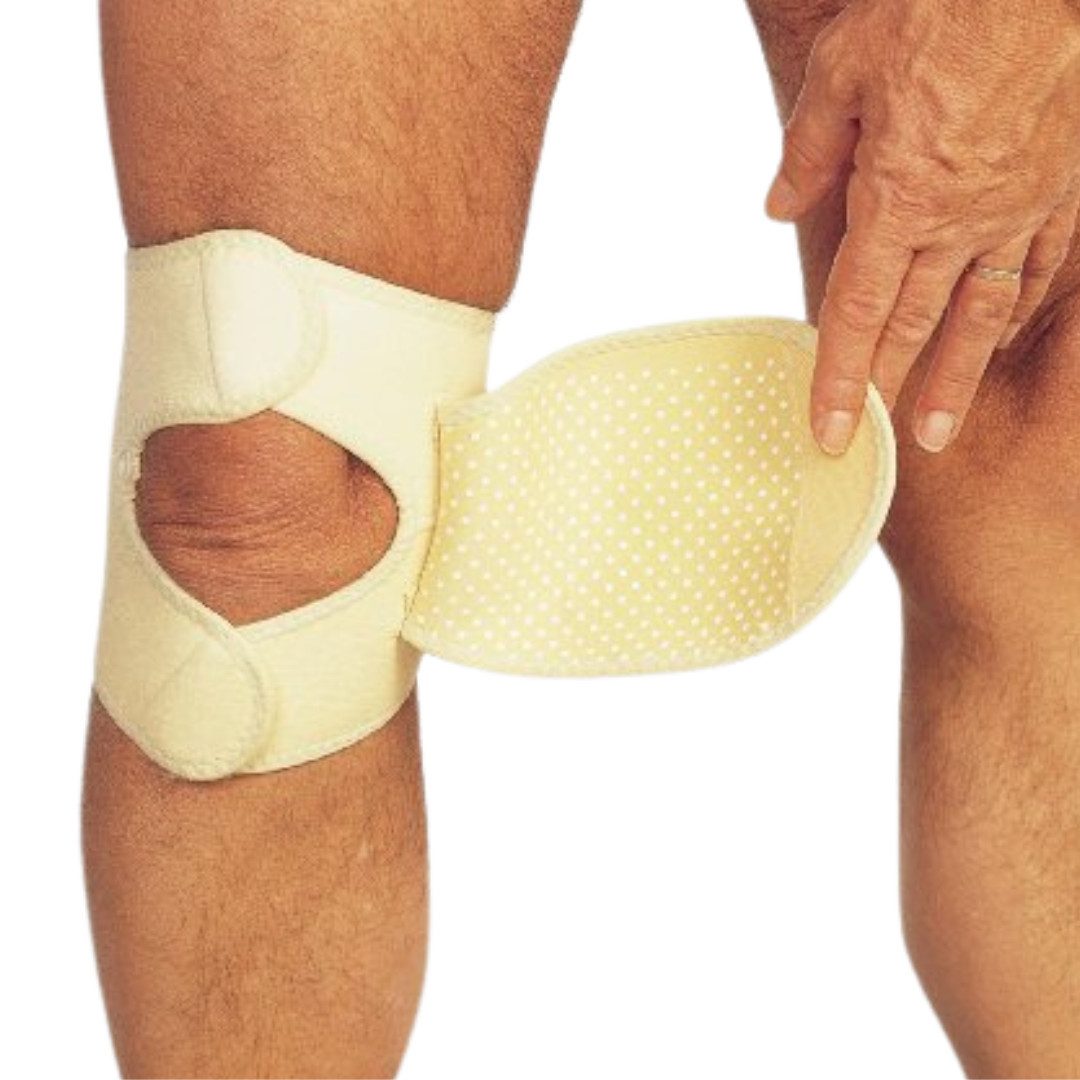 Medosan Kniebandage Thermo-Kniebandage, Universalgröße, Wärme-Bandage für das Kniegelenk