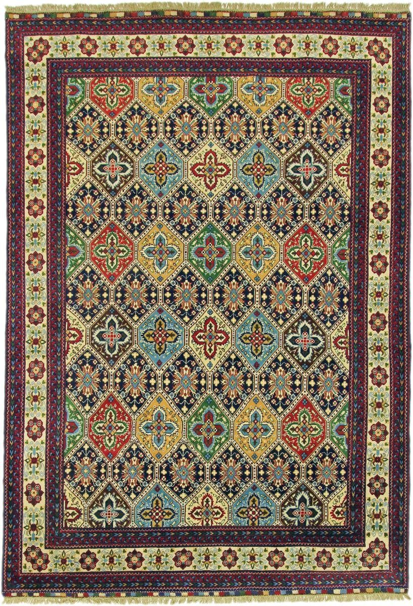 Orientteppich Afghan Marinus 199x288 Handgeknüpfter Orientteppich, Nain Trading, rechteckig, Höhe: 6 mm