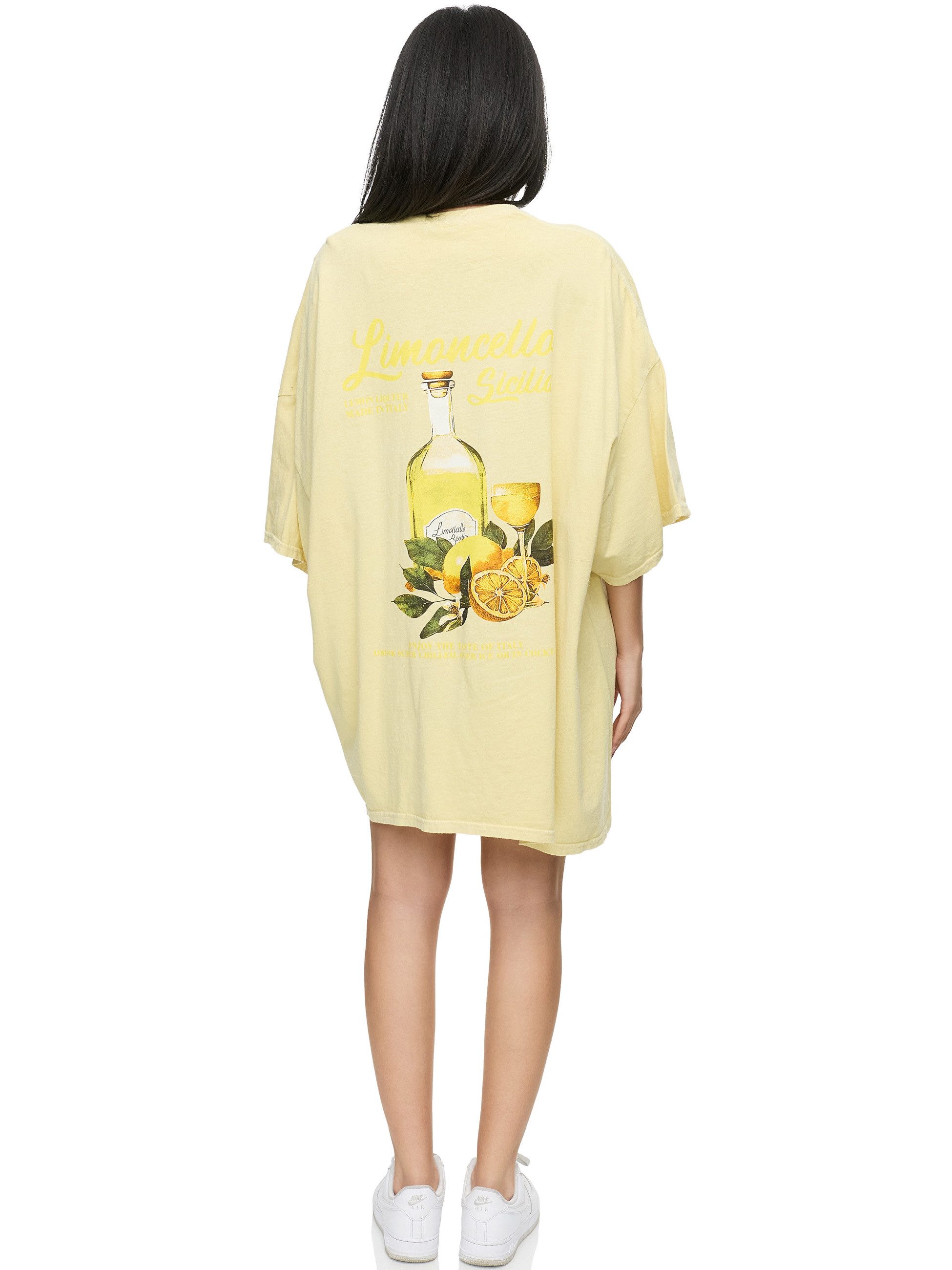 Worldclassca T-Shirt Worldclassca Oversized Print LIMONCELLO günstig online kaufen