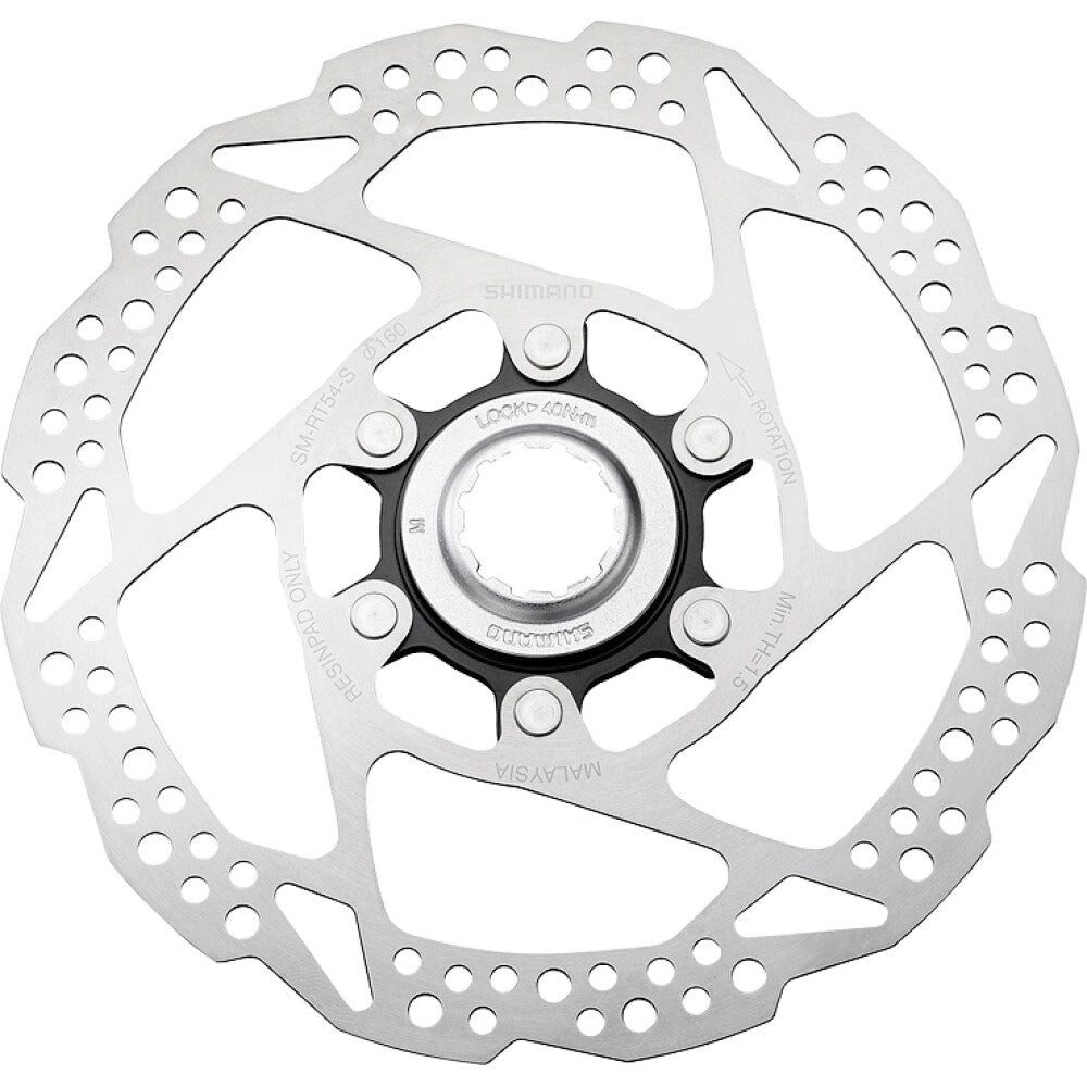Shimano Scheibenbremse Shimano SM-RT54 Bremsscheibe mit Lockring