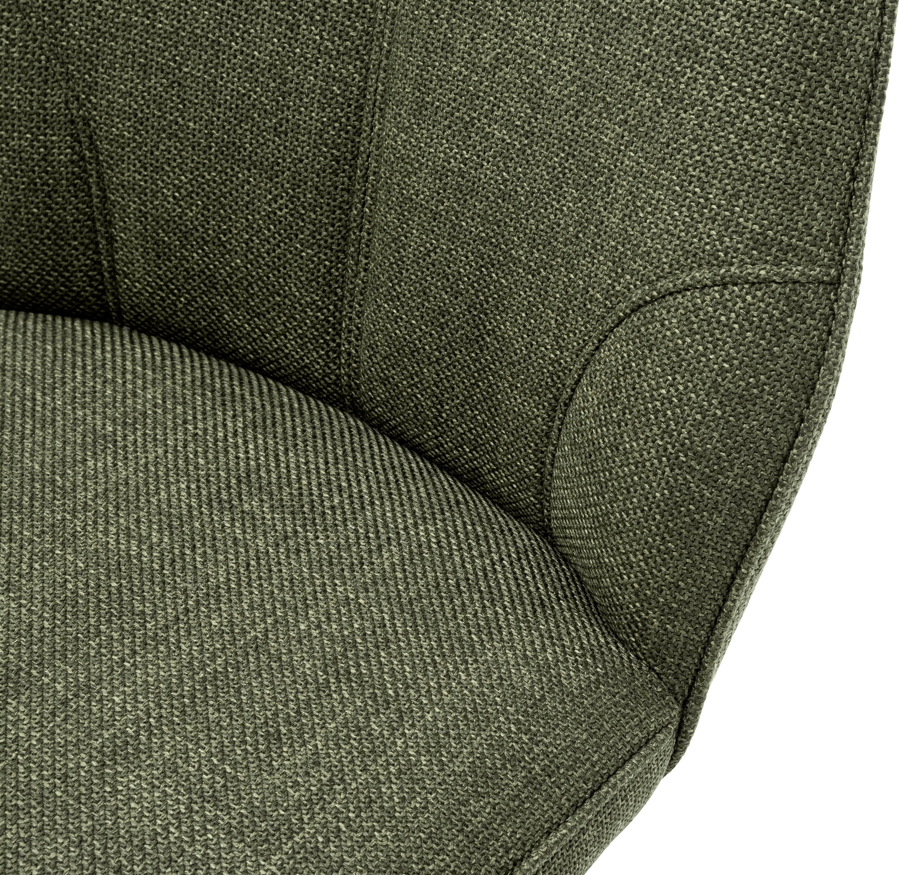 MCA furniture 4-Fußstuhl Pemba (Set, St), bis mit kg Stuhl Olive | 180°drehbar Nivellierung, 2er-Set, belastbar Olive 120 2