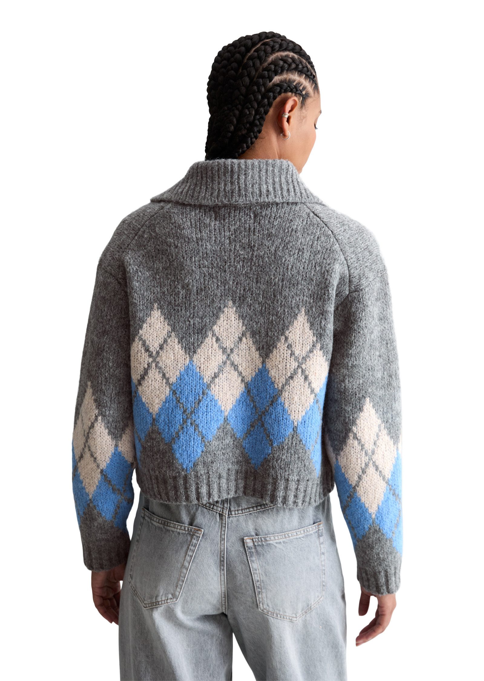 Marc O'Polo DENIM Cardigan mit flauschiger Alpakawolle