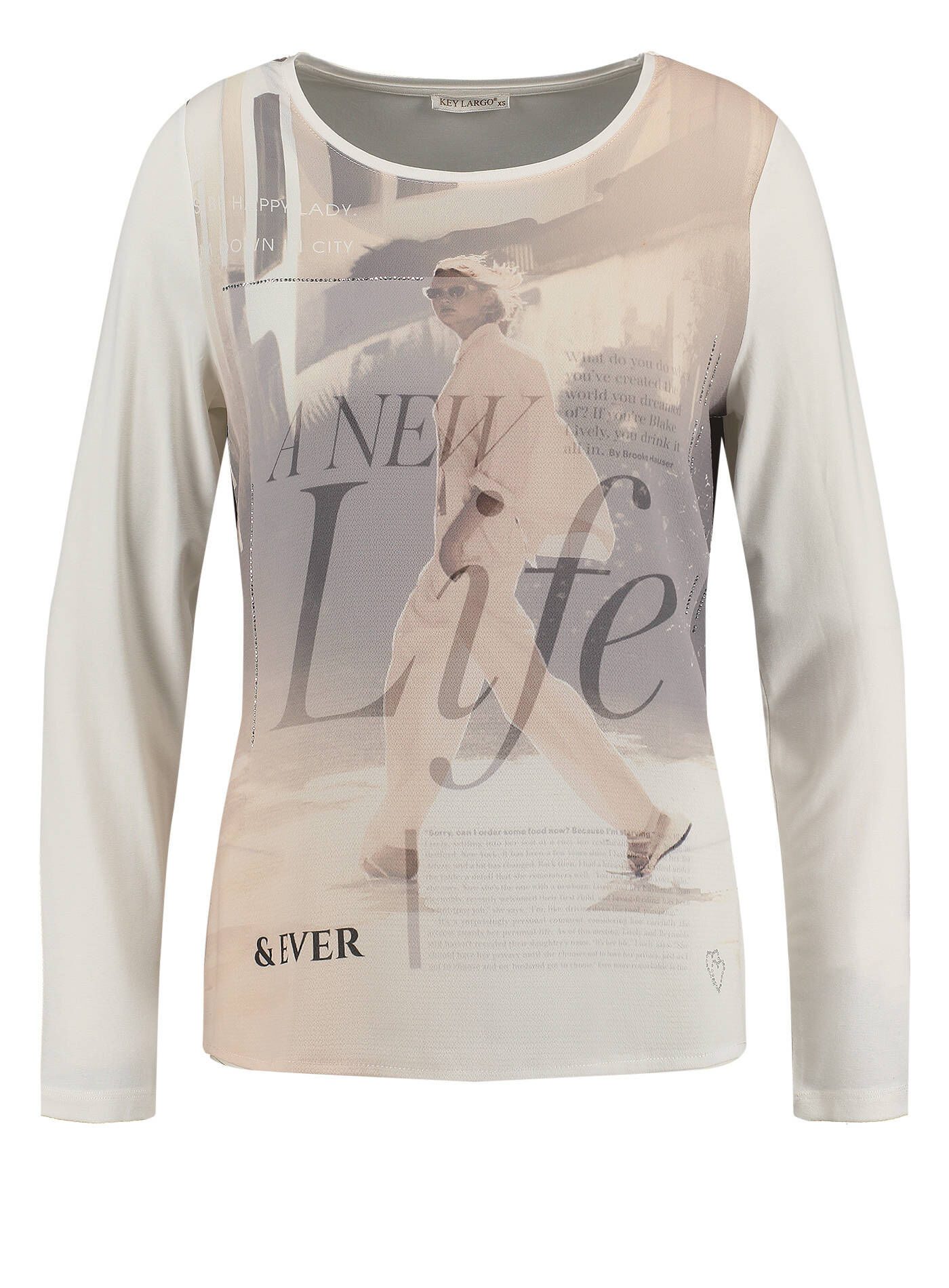 Key Largo T-Shirt Damen Shirt WLS CITY (1-tlg)