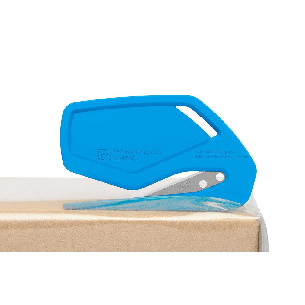 Martor Cuttermesser MARTOR 8500212.12 Sicherheitsmesser SECUMAX POLYCUT mit SPITZKLINGE 18