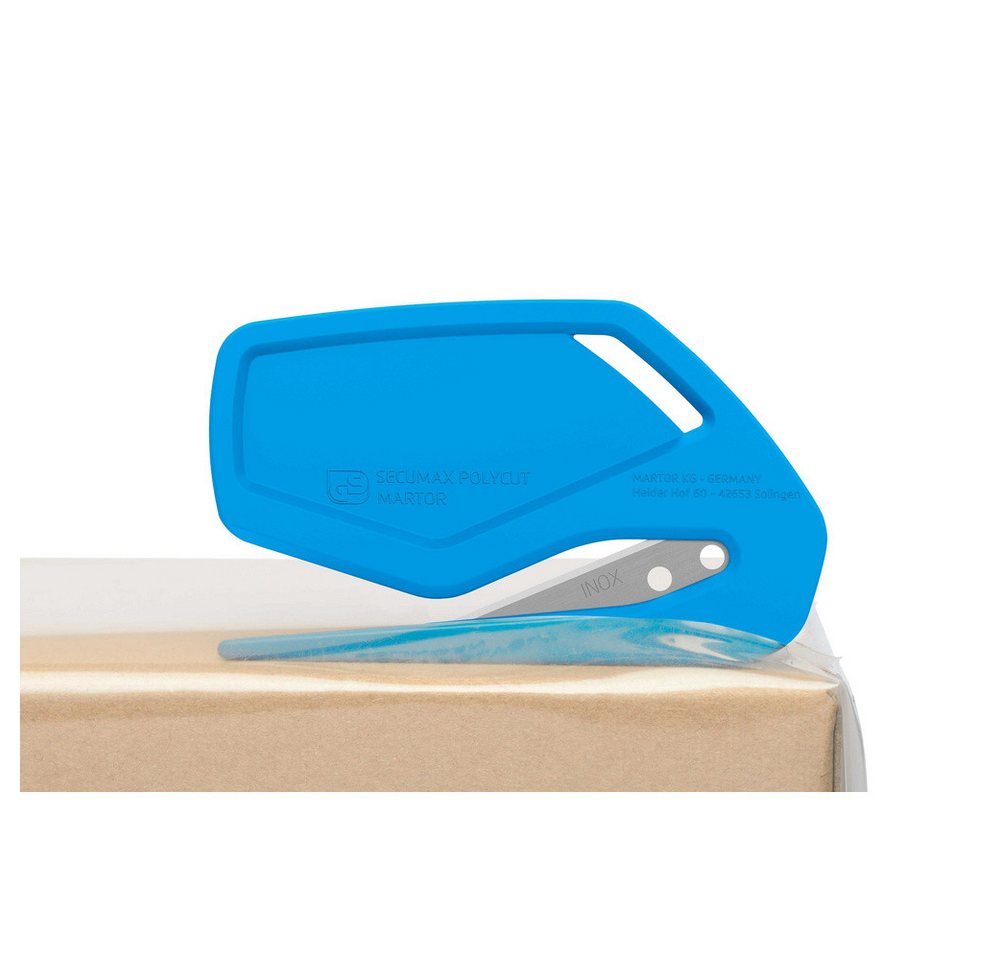 Thumbnail - Martor Cuttermesser MARTOR 8500212.12 Sicherheitsmesser SECUMAX POLYCUT mit SPITZKLINGE 18