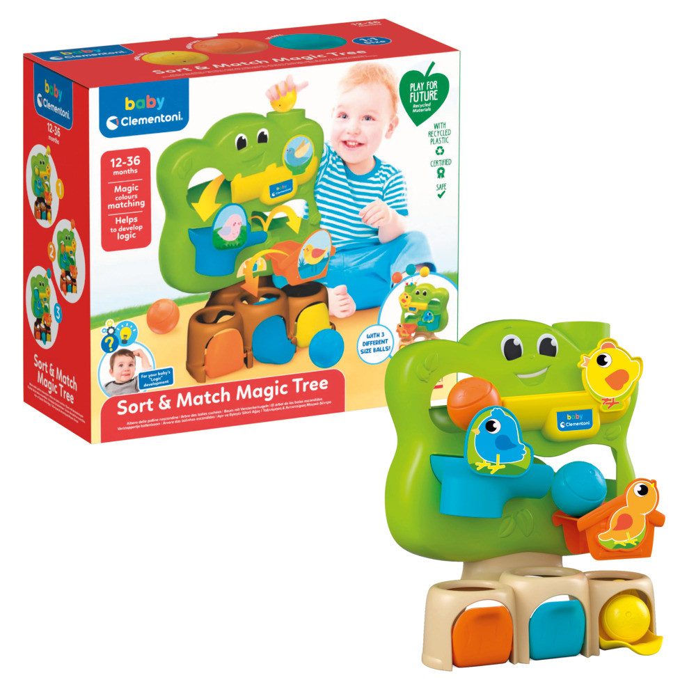 Clementoni® Обучающие игрушки Baby Logikspiel Lustiger Baum
