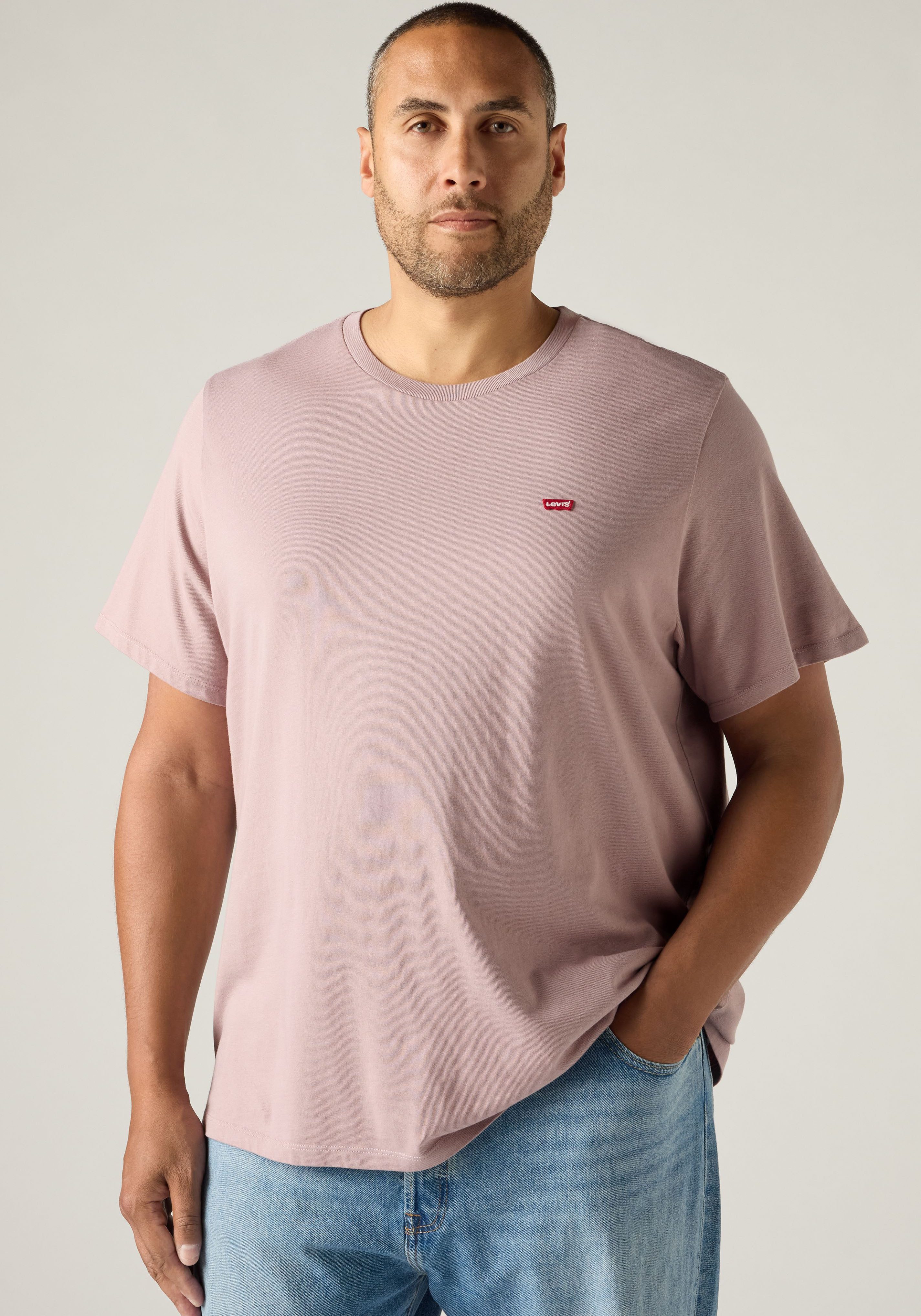 Levi's® Plus T-Shirt LE BIG ORIGINAL HM TEE mit Logo Stickerei